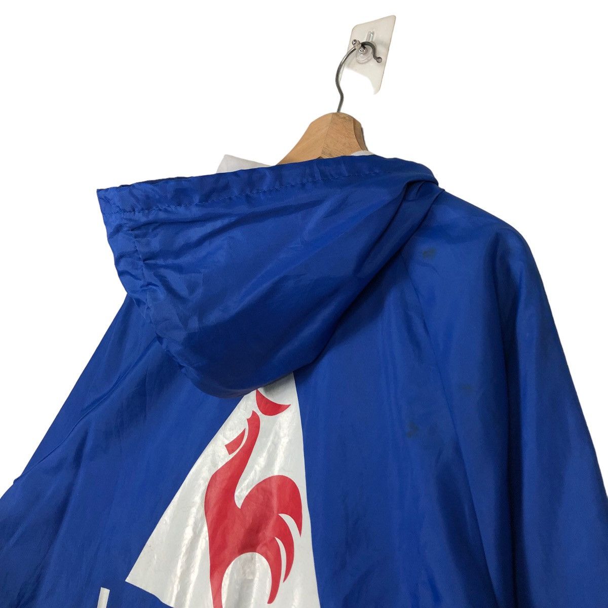 Japanese Brand 🔥Vtg Survival Jacket Le Coq Sportif Made in USA Big Logo Size US XL / EU 56 / 4 - 10 Thumbnail