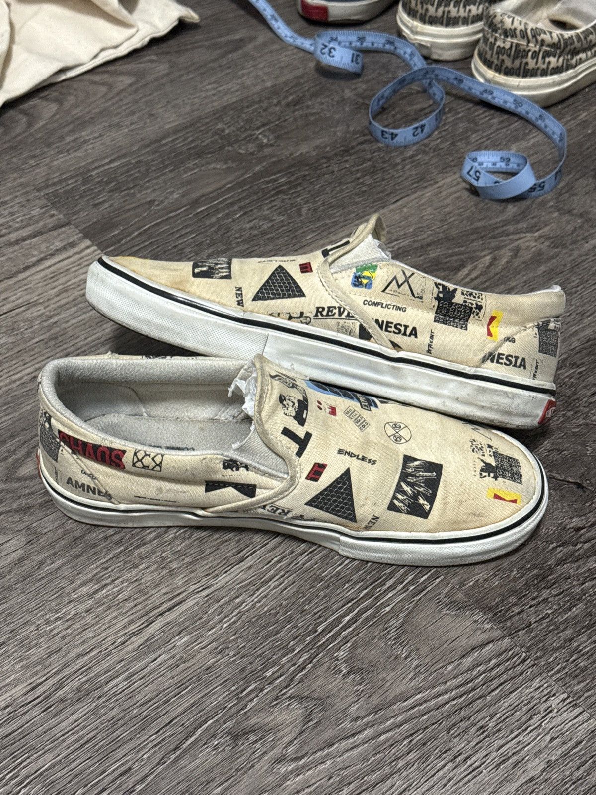 Colette × Comme des Garcons × Raf Simons Raf Simons Colette Comme Des Garçons Vans 2005 Size US 8 / EU 41 - 4 Thumbnail