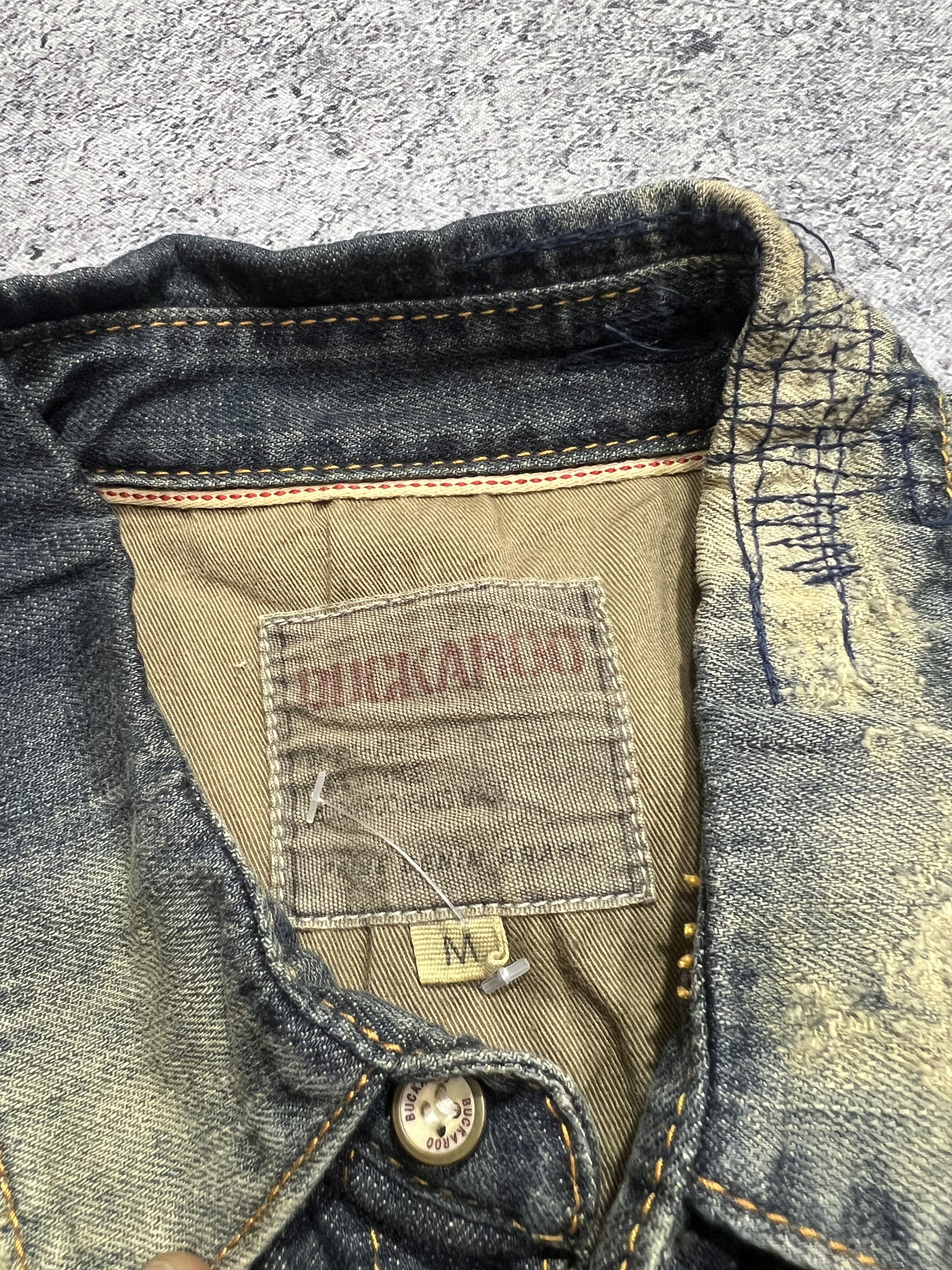 Japanese Brand 2000s Archival Buckaroo Hysteric Mudwash Shirt y2k Lgb Ifsix Size US M / EU 48-50 / 2 - 9 Thumbnail