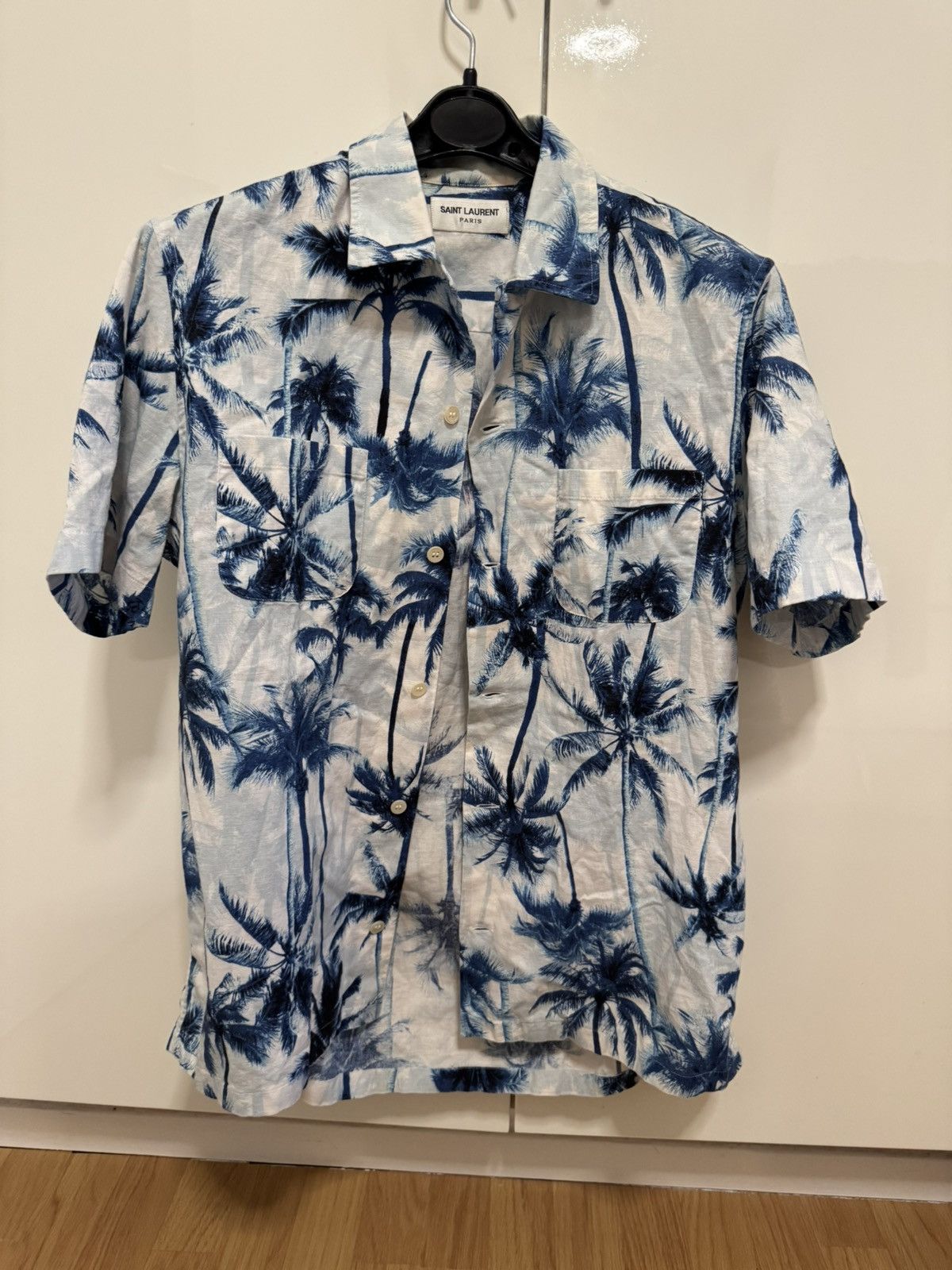Saint Laurent Paris Palms shirt Size US S / EU 44-46 / 1 - 1 Thumbnail