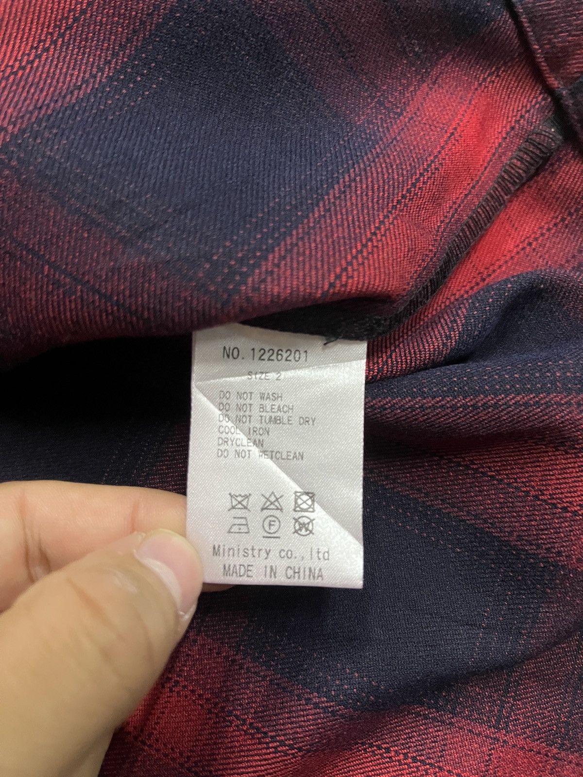 Needles Reconstruct Oversized Candy Stripper Needles Style Flannel Size US XL / EU 56 / 4 - 13 Thumbnail