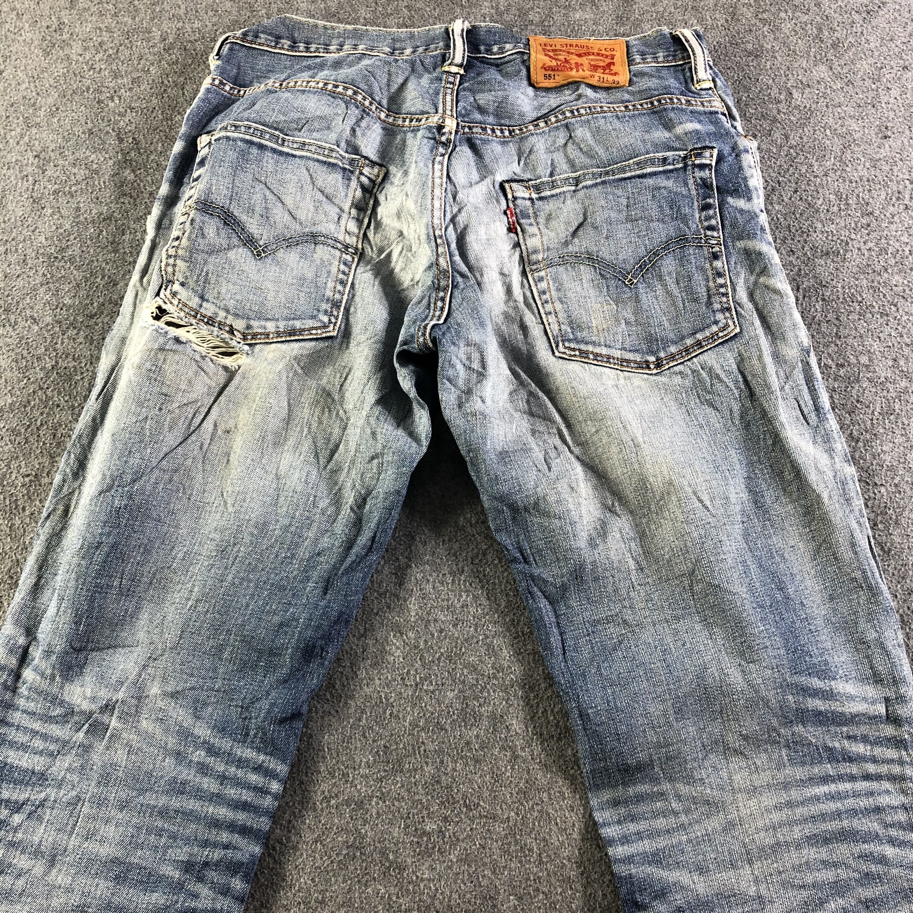 Levi's Vintage Levis 551 Jeans-J4585 Size US 31 - 4 Thumbnail