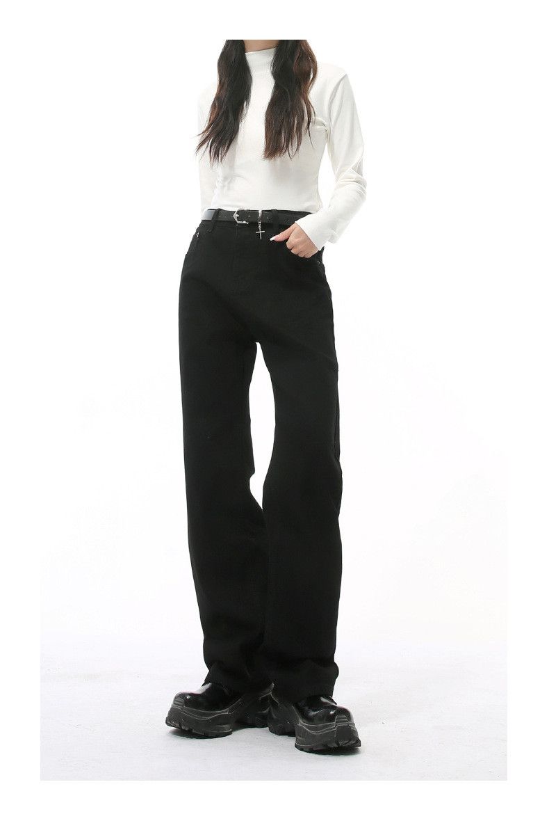 Japanese Brand × Jean Japanese retro washed casual flared jeans Size US 32 / EU 48 - 3 Thumbnail