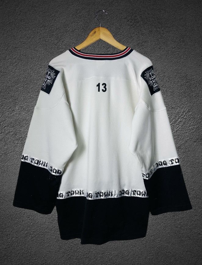 Dogtown Vintage 90s Dogtown Skateboard Hockey Jersey - English Logo Size US XL / EU 56 / 4 - 2 Thumbnail
