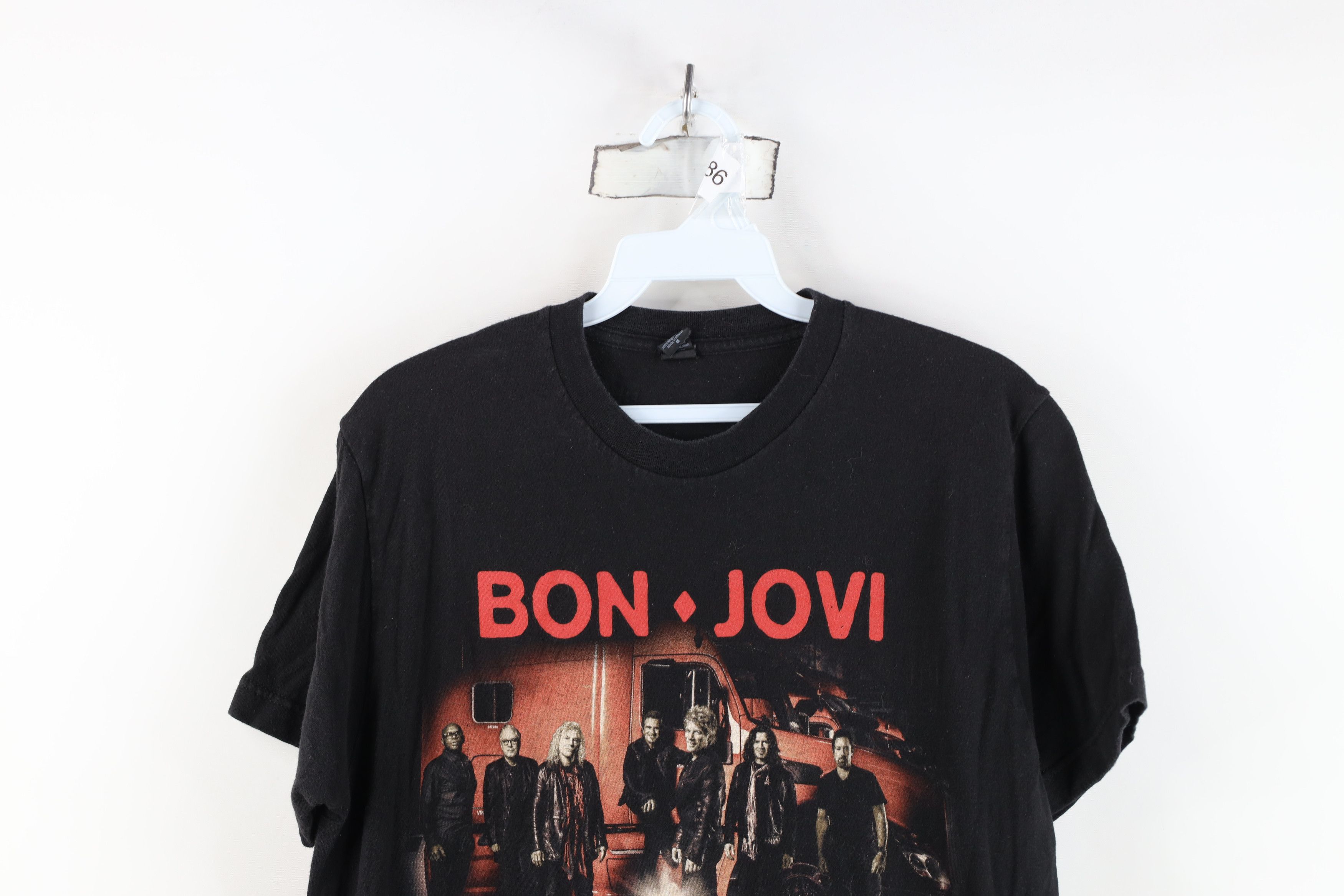 Vintage Y2K House Is Not For Sale Tour Bon Jovi Band T-Shirt Black Size US M / EU 48-50 / 2 - 2 Thumbnail