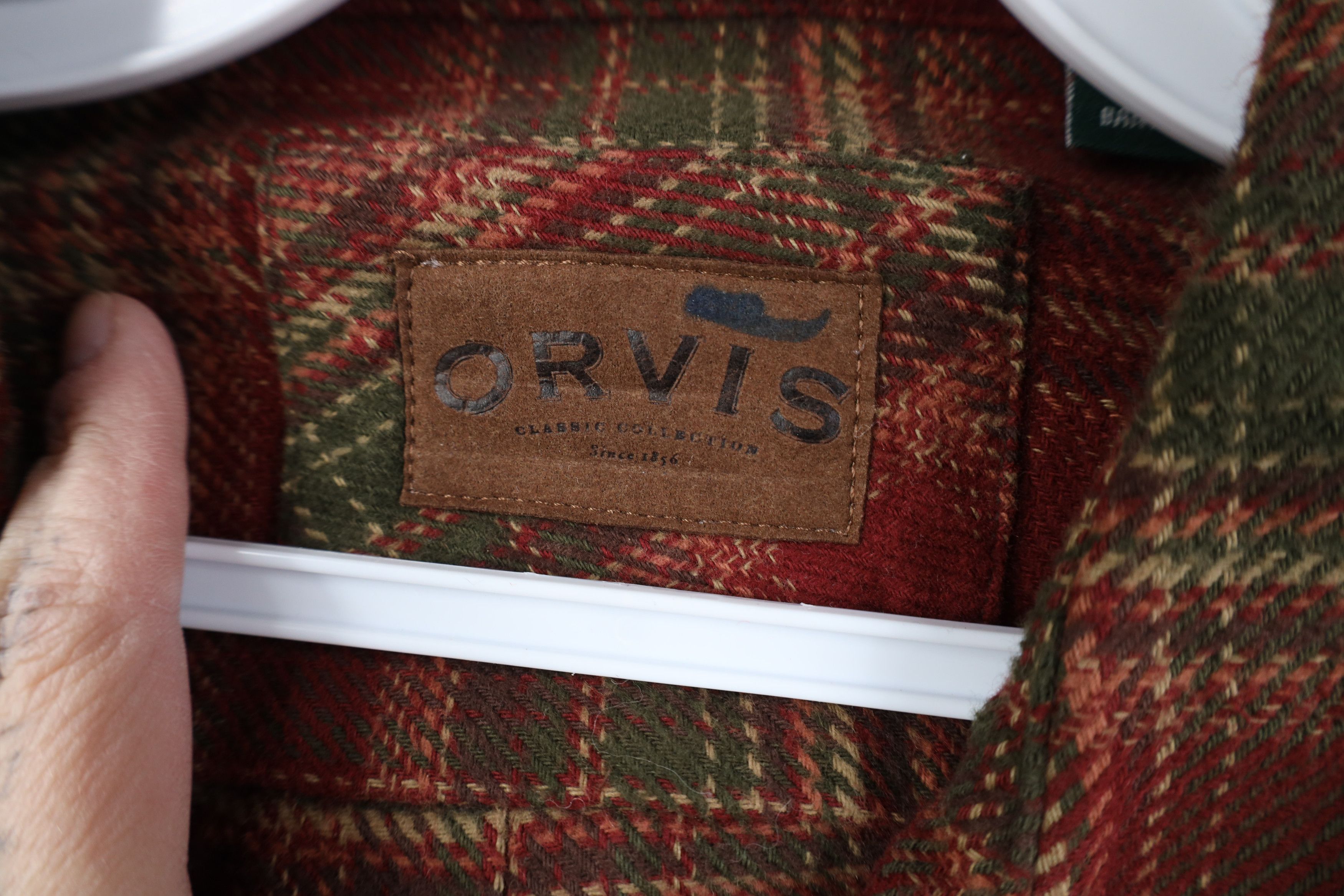 Orvis Vintage Orvis Heavyweight Button Shirt Jacket Jac Plaid Size US L / EU 52-54 / 3 - 6 Thumbnail