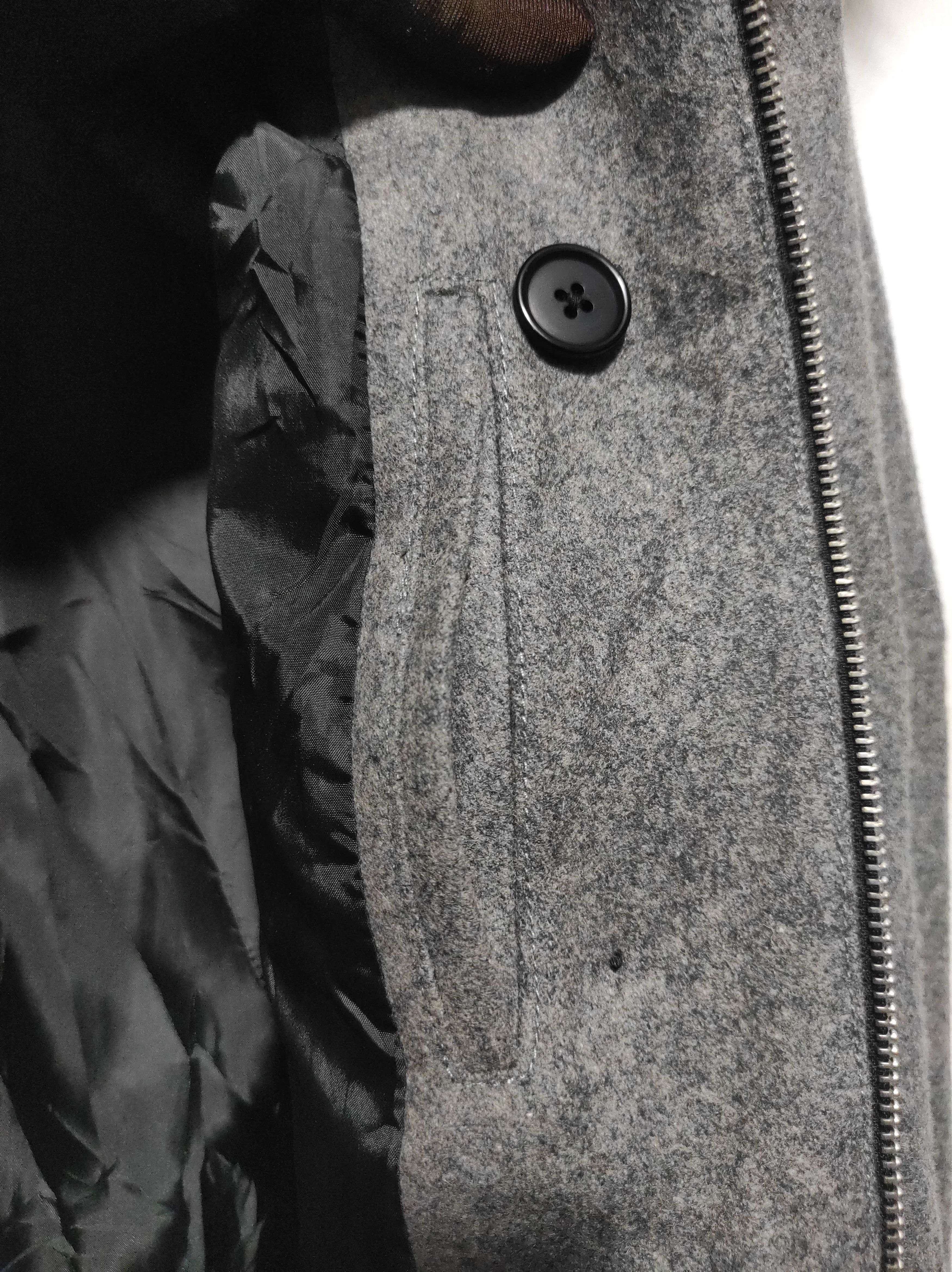 Michel Klein Michel Klein Wool double Zip Fur Hoodie Jacket Size US S / EU 44-46 / 1 - 15 Thumbnail