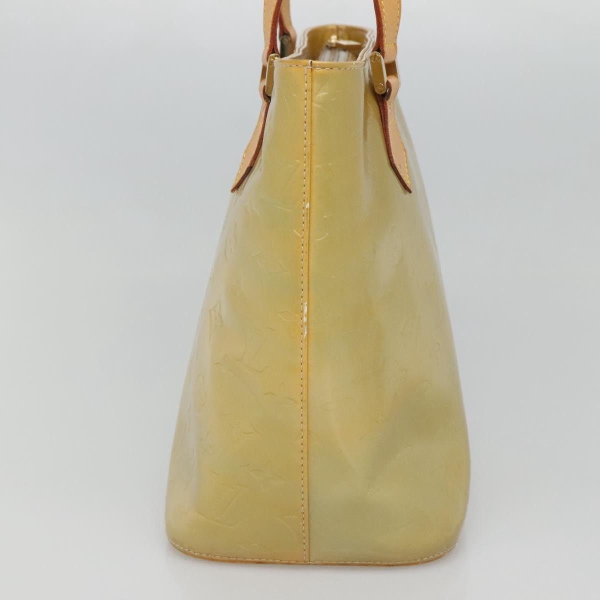 Louis Vuitton LOUIS VUITTON Monogram Vernis Houston Hand Bag Gris M91053 Size ONE SIZE - 4 Thumbnail