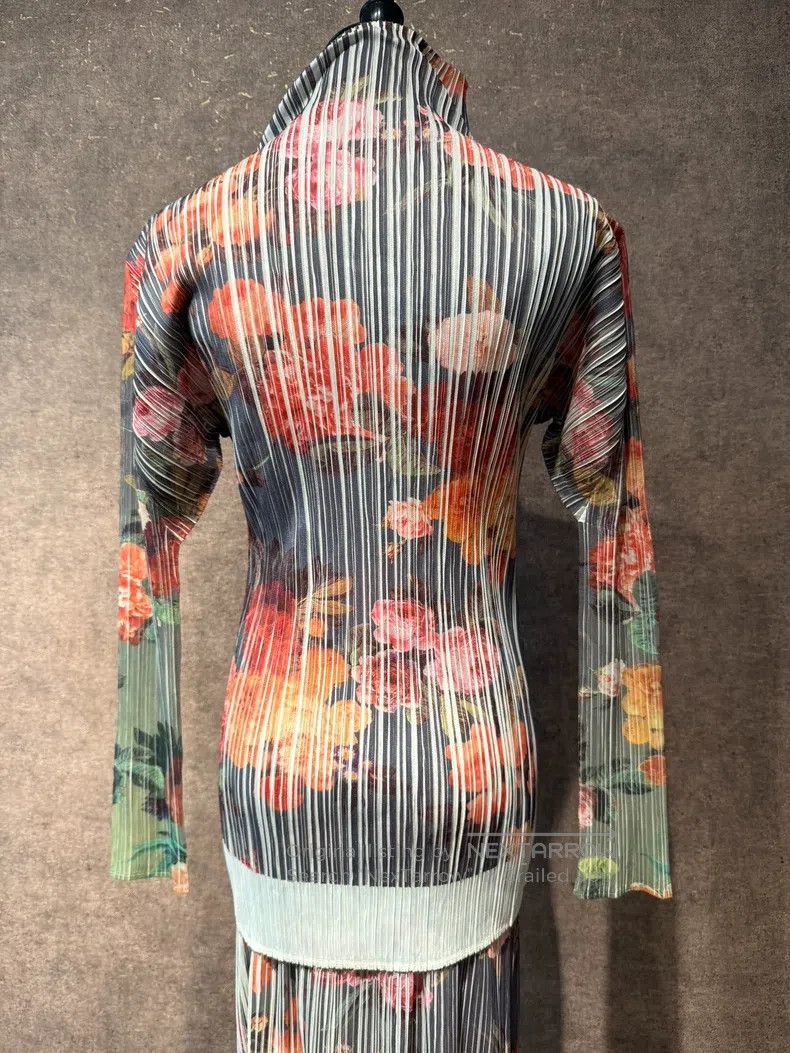 Issey Miyake Issey Miyake Color Block Long Sleeve Size L / US 10 / IT 46 - 5 Thumbnail