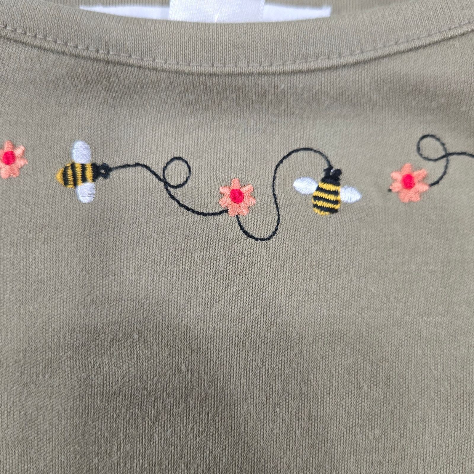 Vintage Y2K Embroidered Bee & Beehive Tee Shirt Size 14W NWT Size XL / US 12-14 / IT 48-50 - 5 Thumbnail
