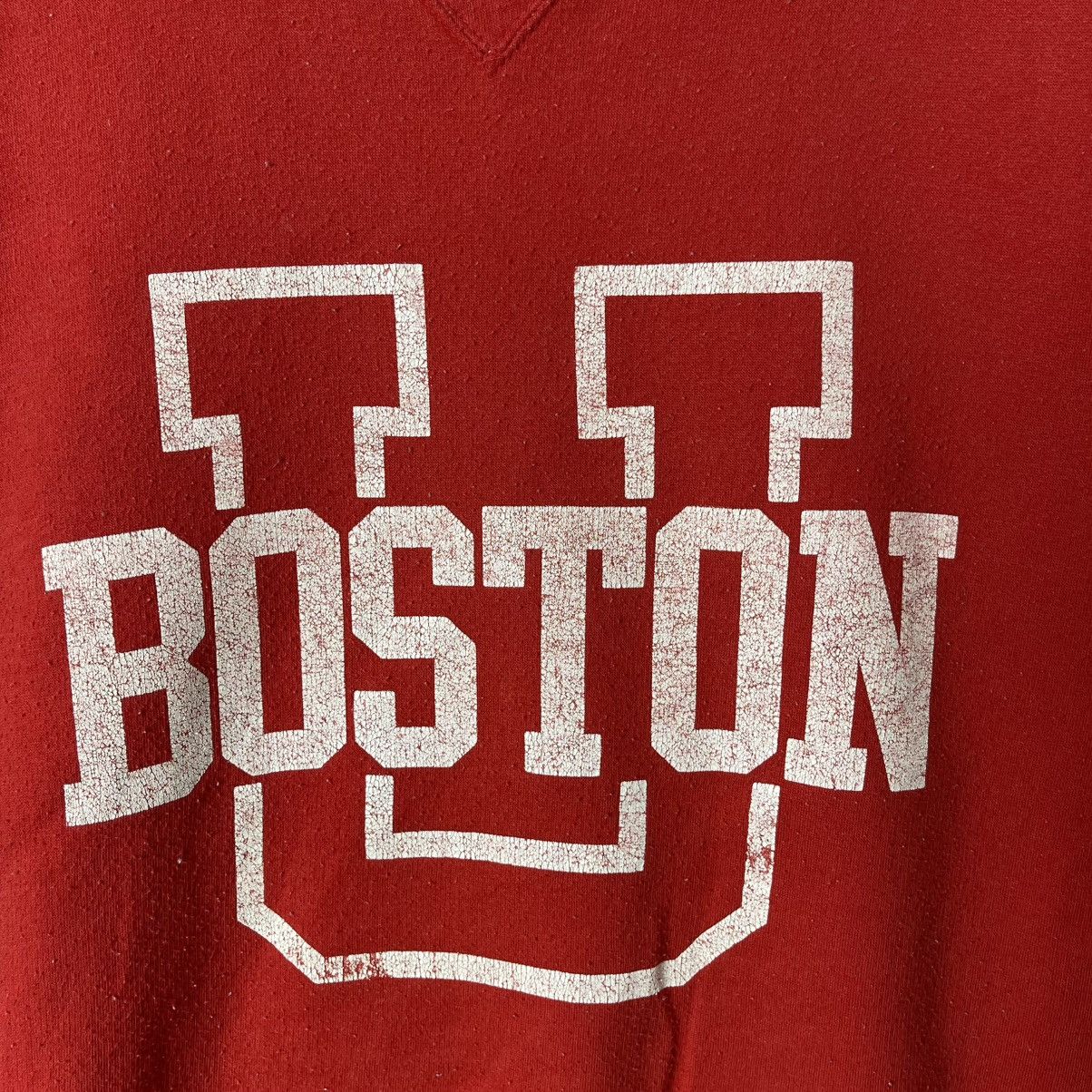 Gear for Sports Vintage Boston University Crewneck Sweatshirt Number 7 Size US M / EU 48-50 / 2 - 3 Thumbnail