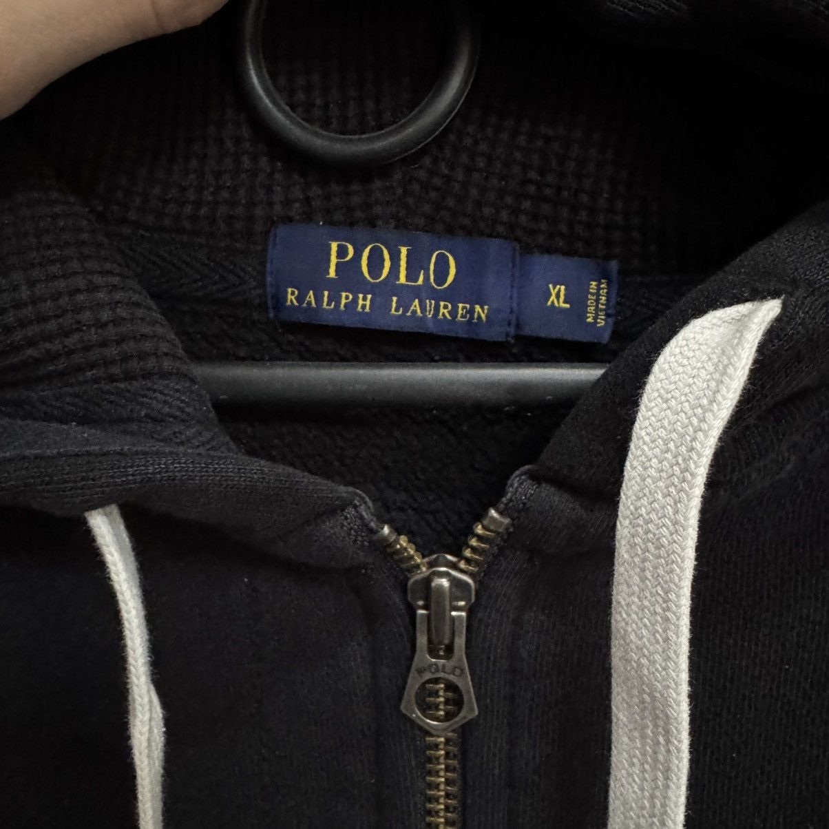 Polo Ralph Lauren Polo Ralph Lauren Zip Hoodie Black Size US XL / EU 56 / 4 - 5 Thumbnail
