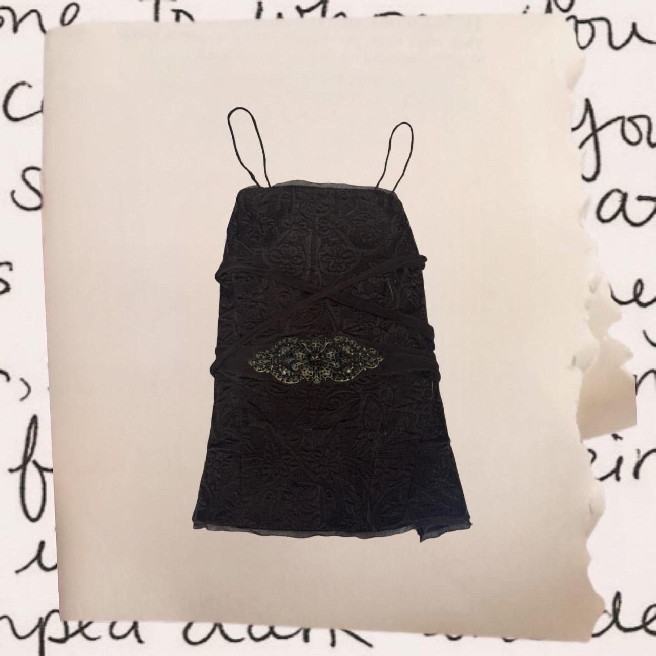 Elie Tahari vintage floral embroidered corset Size L / US 10 / IT 46 - 1 Thumbnail