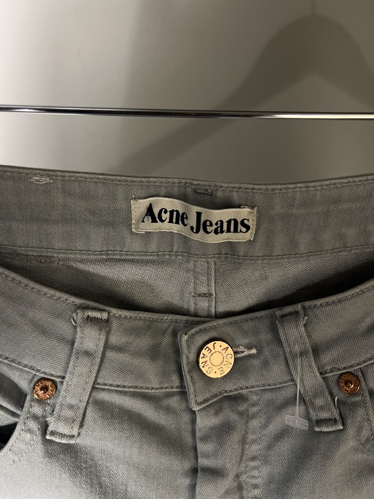 Acne Studios VINTAGE ACNE JEANS CASUAL ITALIAN DESIGNER DENIM RETRO Y2K Size 28" / US 6 / IT 42 - 15 Thumbnail