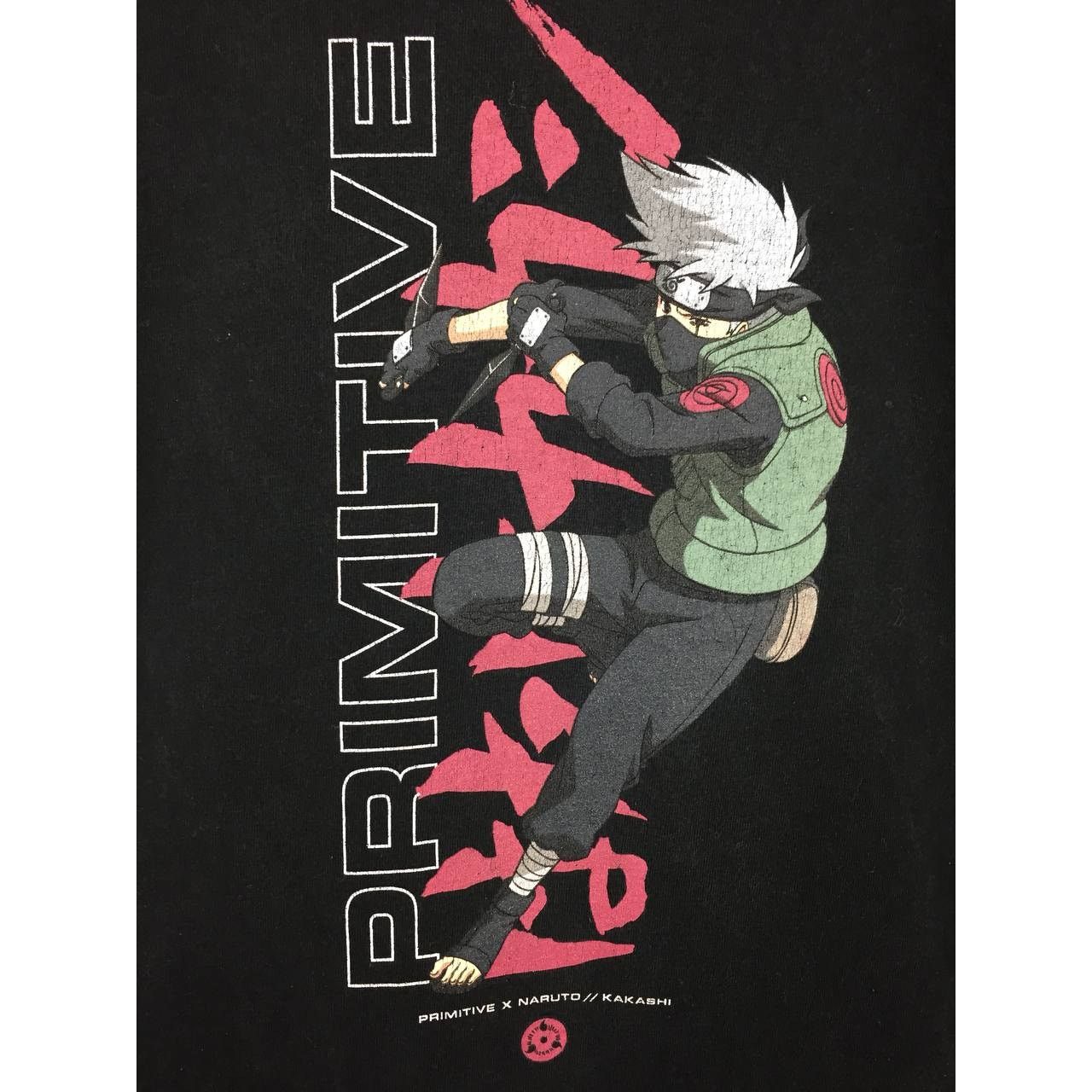 Anime × Primitive Primitive Skateboarding X Naruto Shippuden Kakashi Tee Size US L / EU 52-54 / 3 - 4 Thumbnail