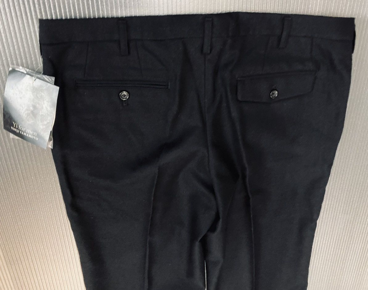 Y's for Men Y’s 🇯🇵 for men Yohji Yamamoto Nero felt wool slacks 4 NWT Size US 38 / EU 54 - 12 Thumbnail