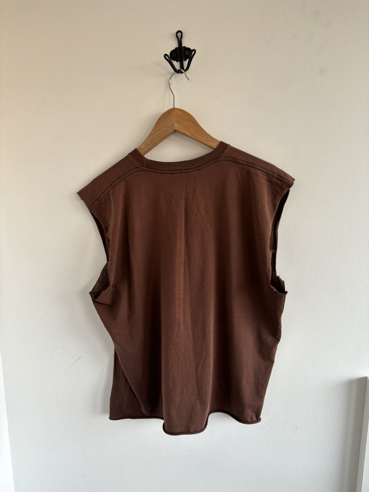 Japanese Brand × Punk and Yo Punk Boxy Brown Tank Top Size US L / EU 52-54 / 3 - 5 Thumbnail