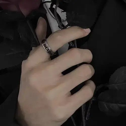 Designer × Vintage Retro punk ring Size ONE SIZE - 3 Thumbnail