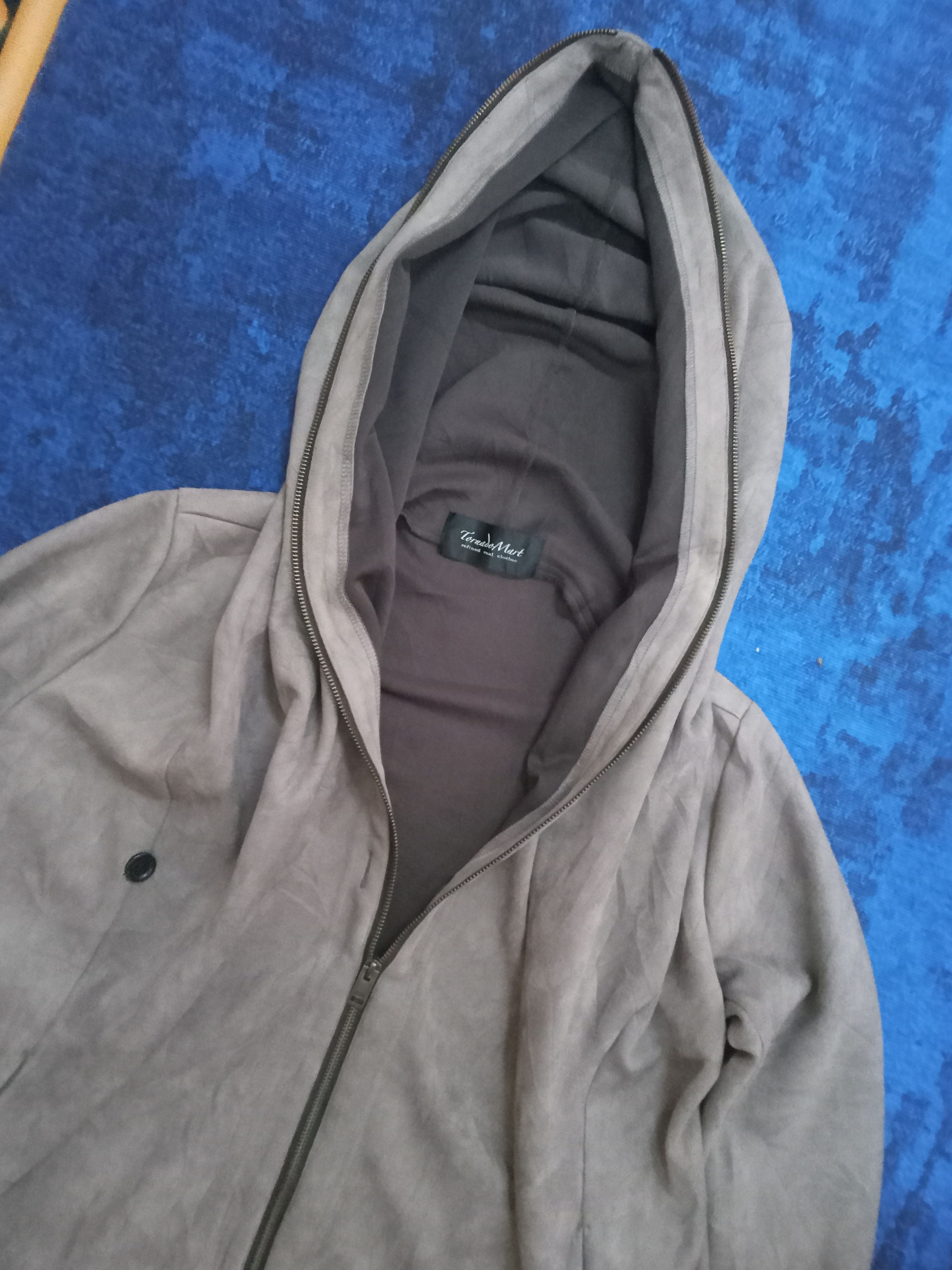 Tornado Mart Tornado Mart Rare Design Full Zipped Hooded Jacket Size US M / EU 48-50 / 2 - 5 Thumbnail