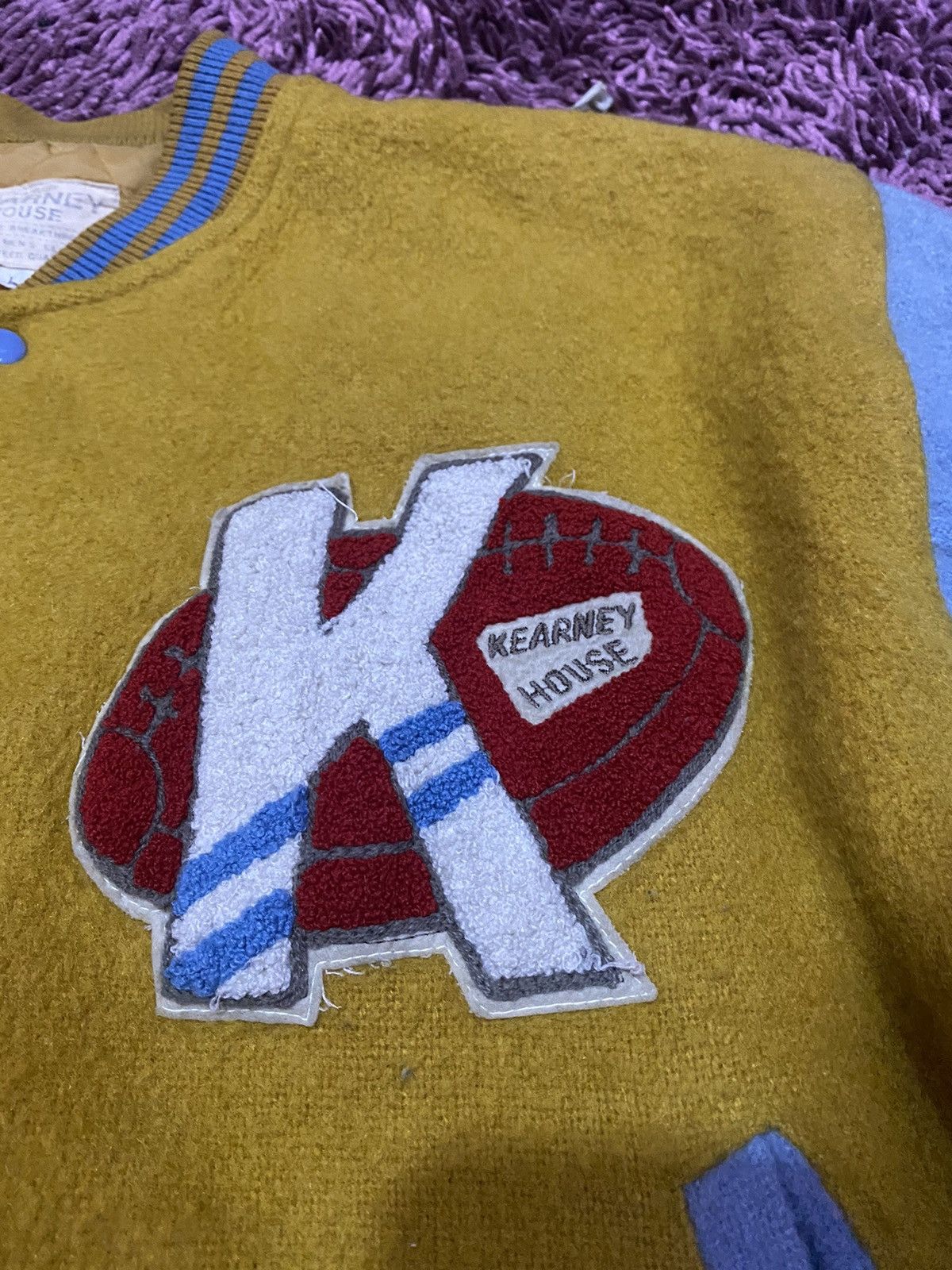 Vintage Vintage Kearney House Varsity Jacket Size US L / EU 52-54 / 3 - 4 Thumbnail