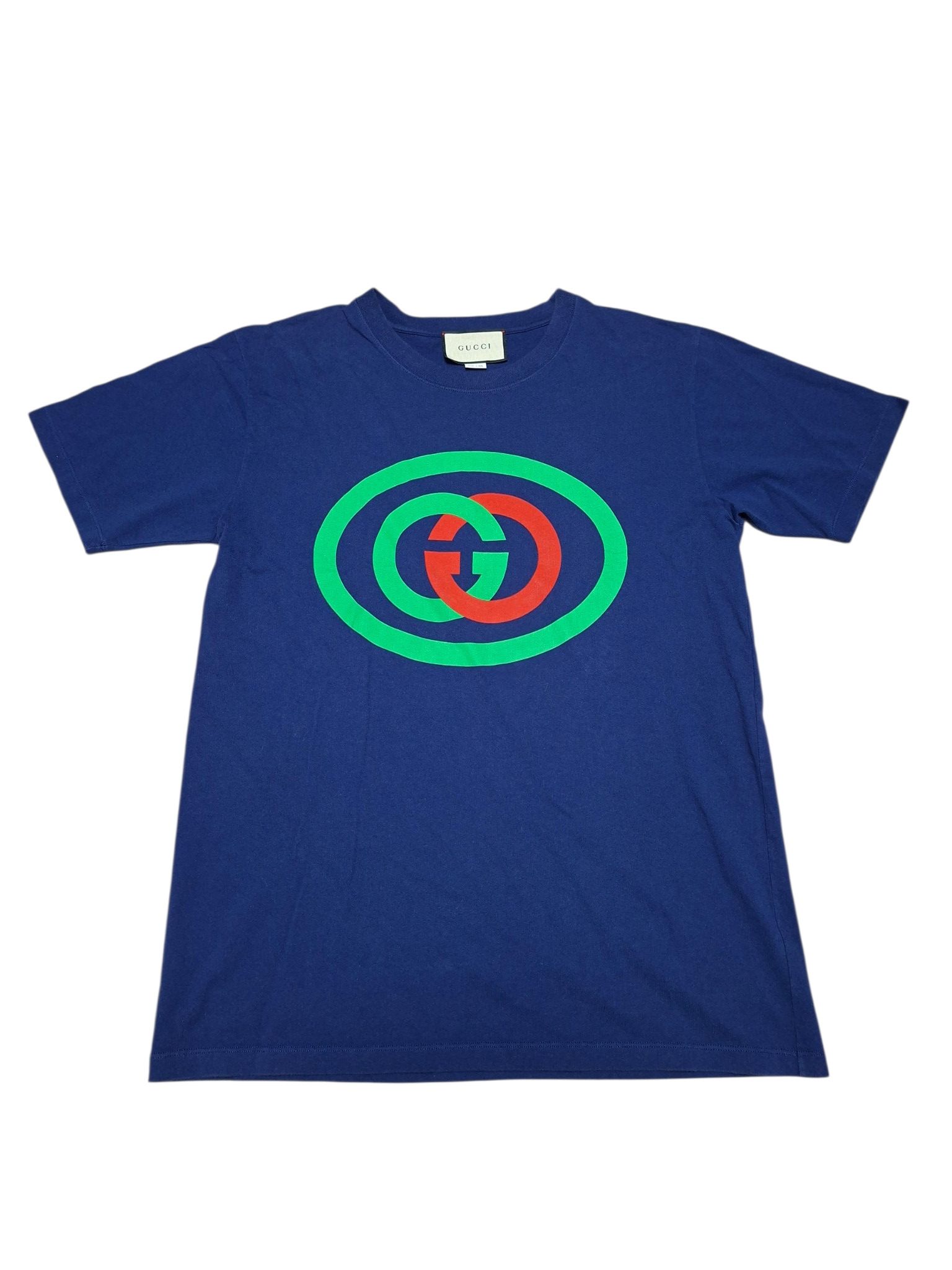 Gucci GUCCI LUXURY BIG LOGO MADE IN ITALY TEE Size US M / EU 48-50 / 2 - 1 Thumbnail