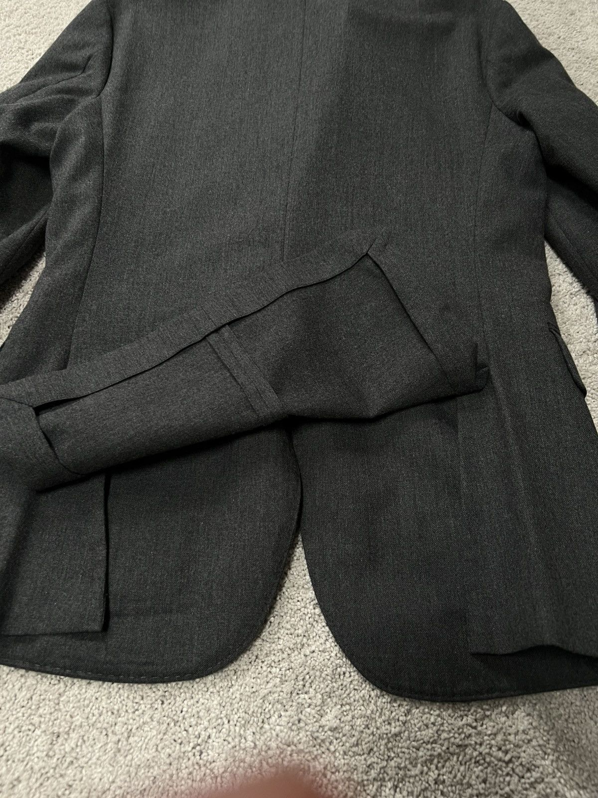 J.Crew J.Crew Charcoal Wool Ludlow Suit Jacket & Pants Size 36S - 4 Thumbnail