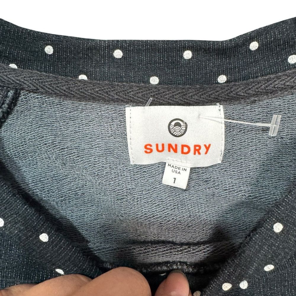 Sundry New Anthropologie Sundry Polka Dot Pullover Size 1 US S Size S / US 4 / IT 40 - 7 Thumbnail