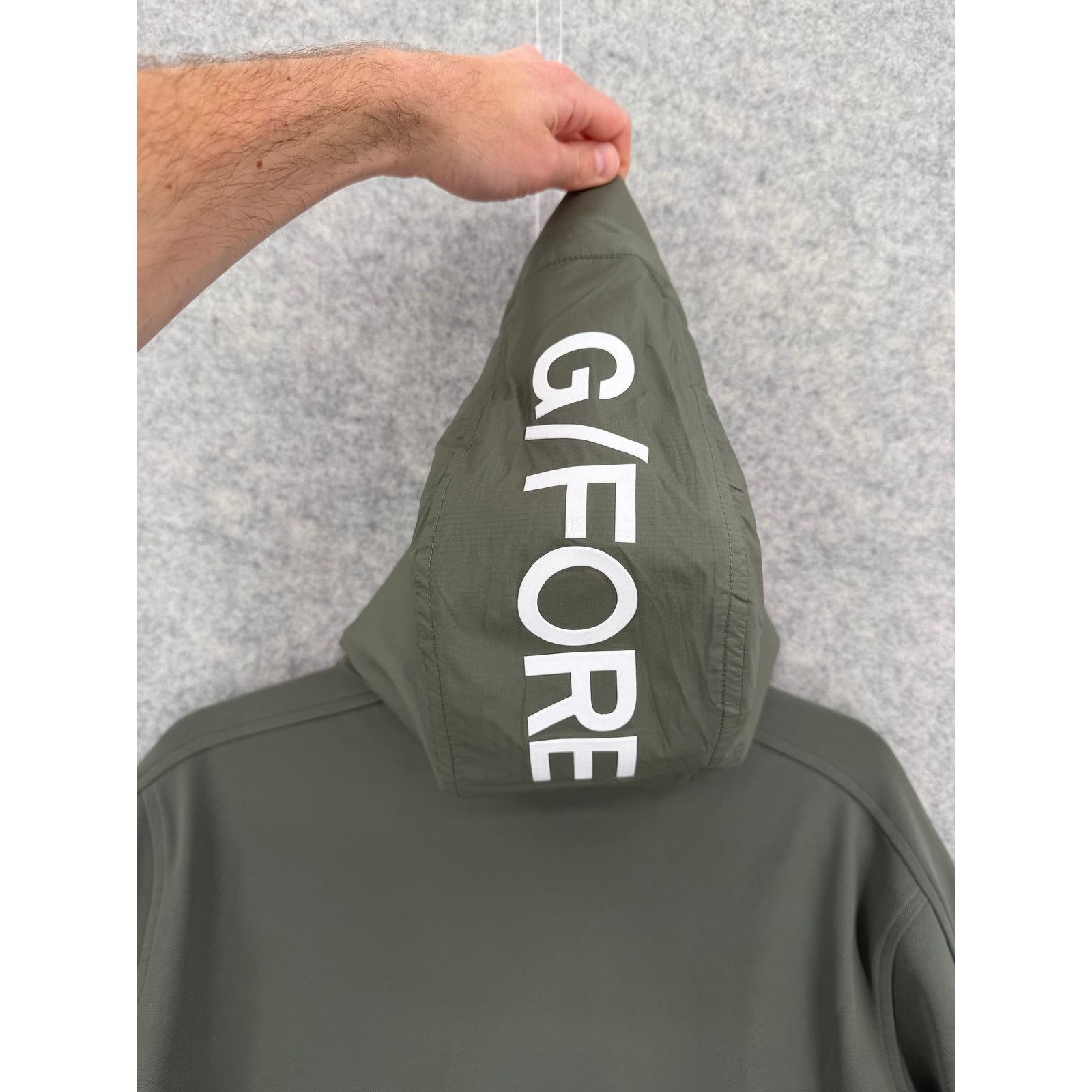 G/FORE NWT G/Fore Isle Wind Control Pique Hooded Jacket GMO000012 Size US L / EU 52-54 / 3 - 8 Thumbnail