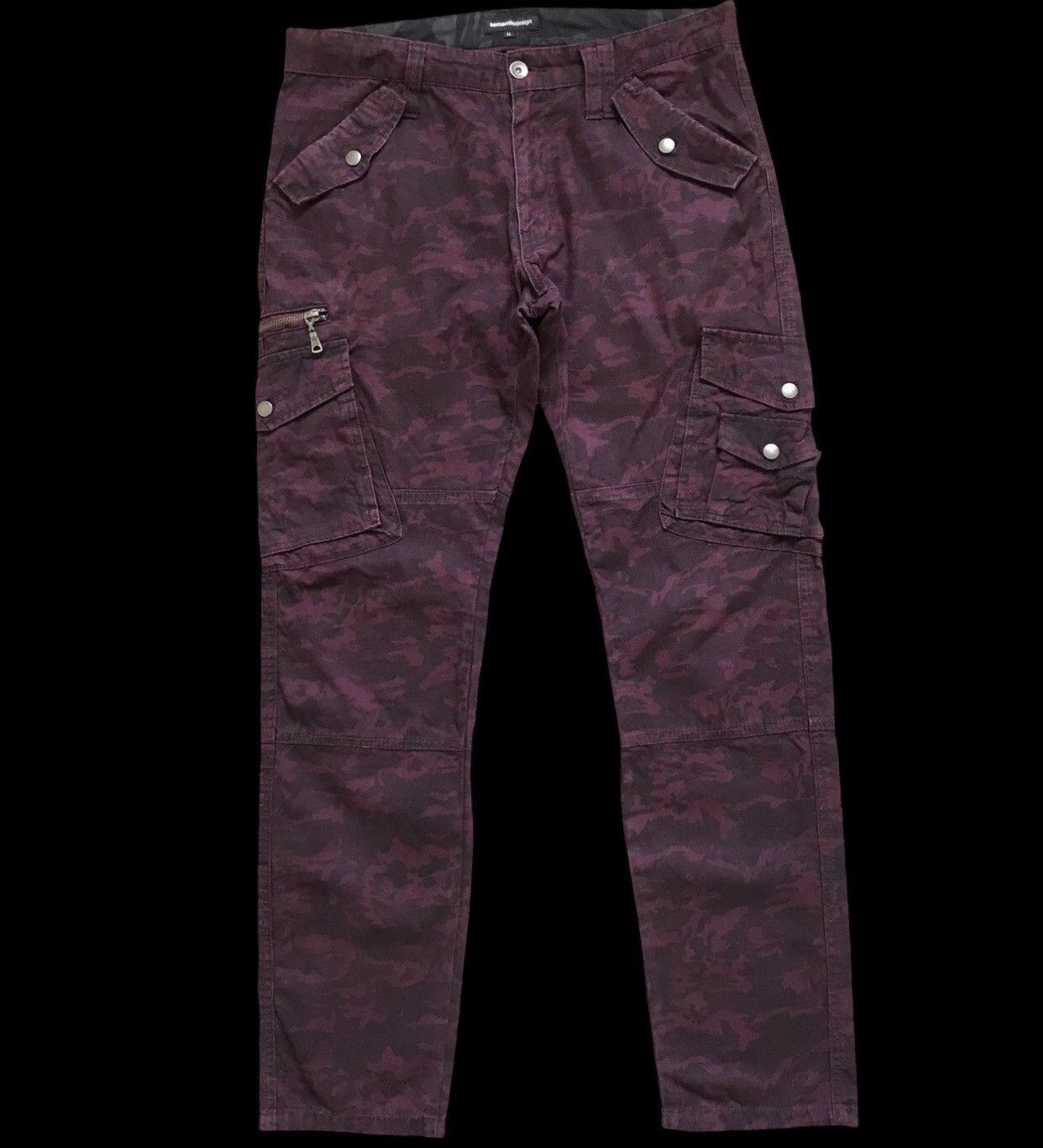 Japanese Brand CP77 semanticdesign Archival Camo Multipockets Pant Size US 34 / EU 50 - 1 Thumbnail