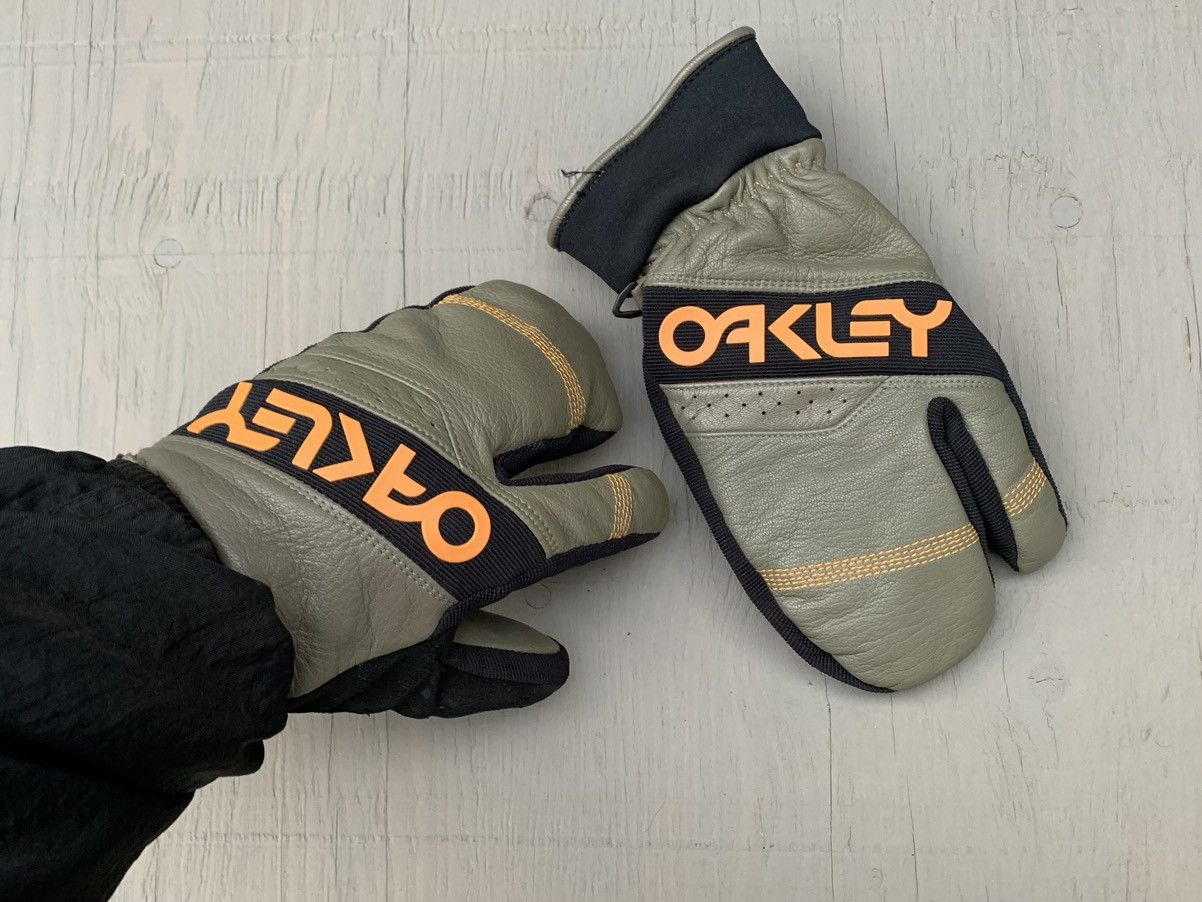 Oakley × Vintage Vintage Oakley Mittens Tabi Trigger Mitt Winter Software 90s Size ONE SIZE - 11 Thumbnail