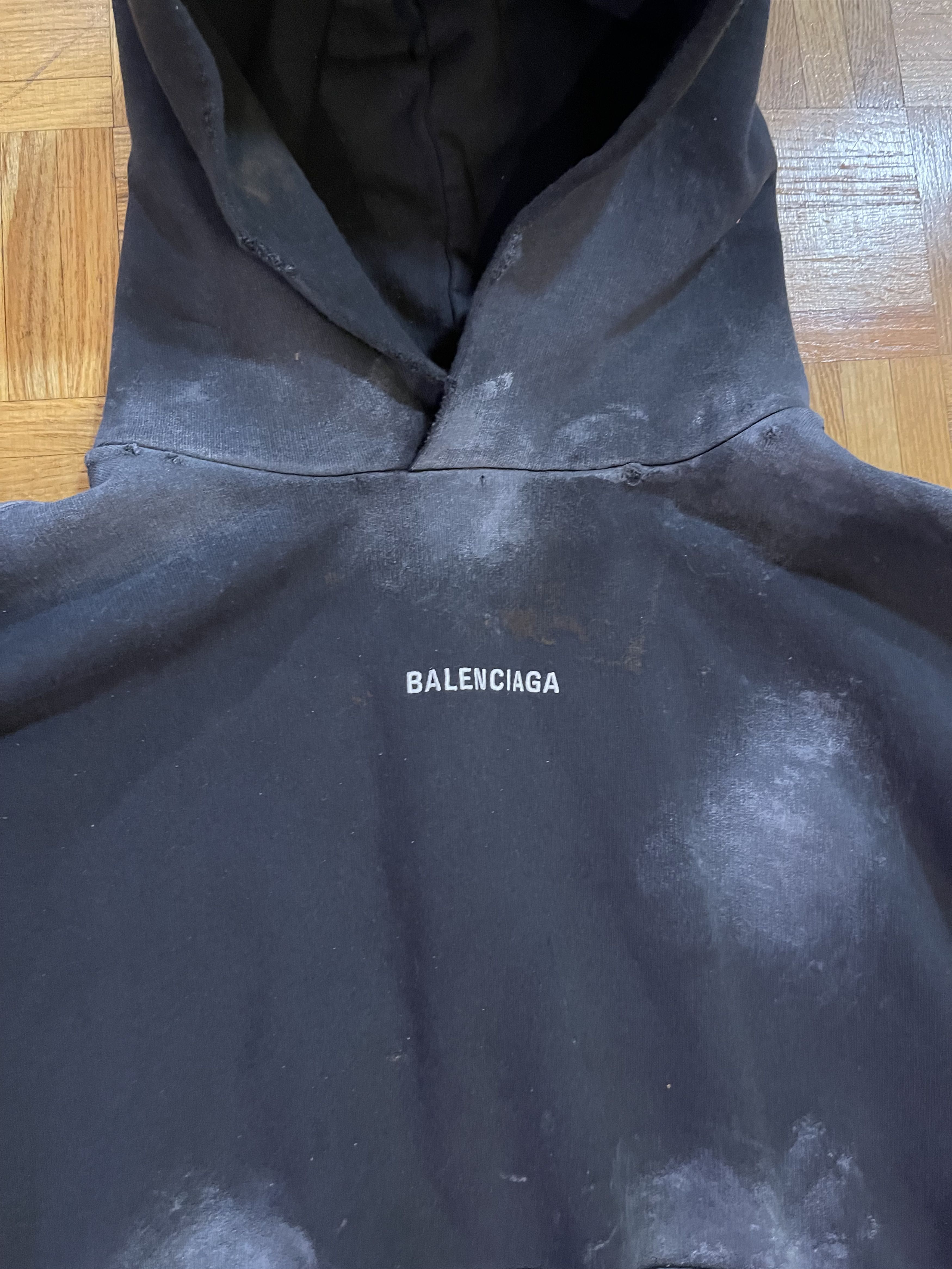 Balenciaga Balenciaga 26' Hoodie Size US XL / EU 56 / 4 - 2 Thumbnail