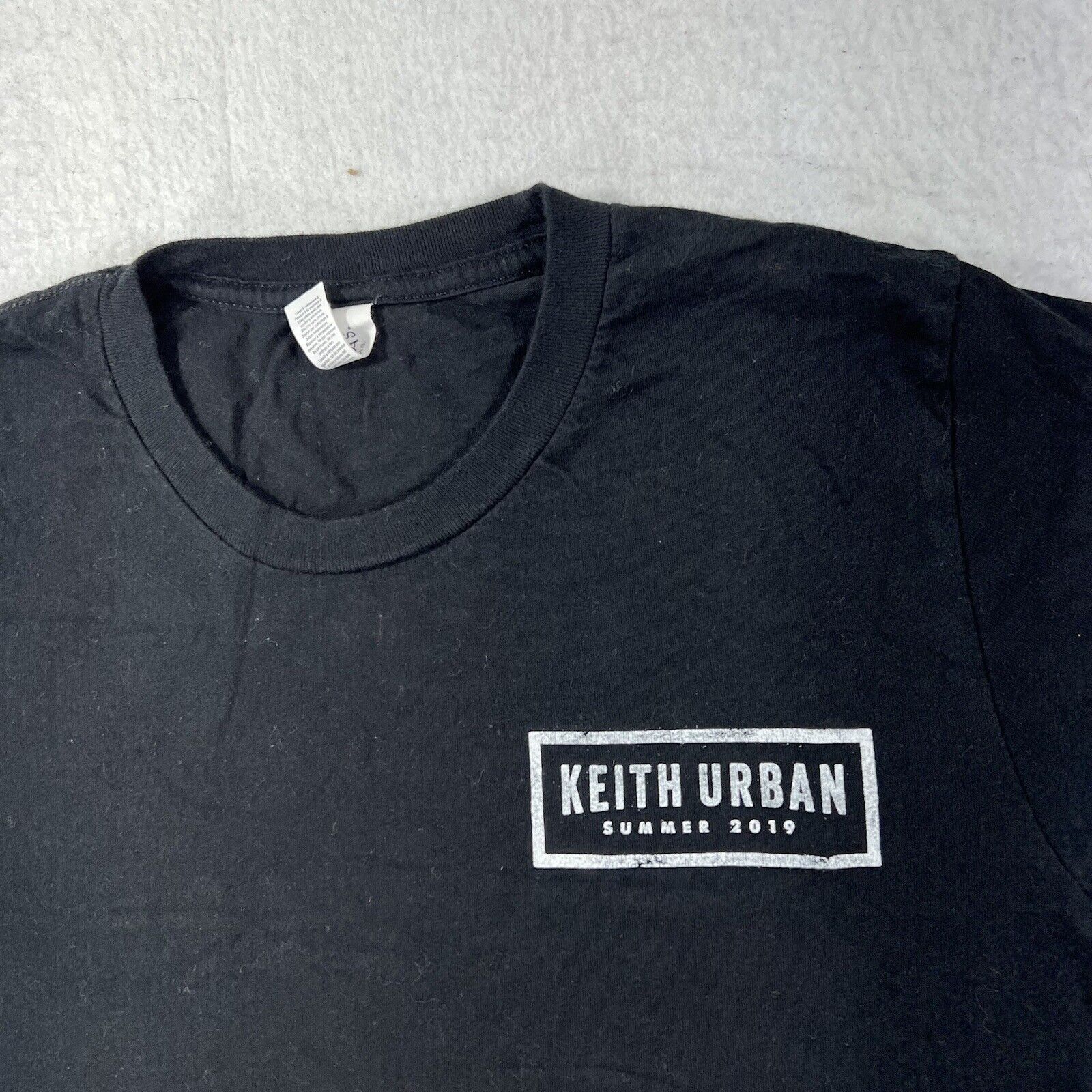 Other Keith Urban 2019 Small Black Short Sleeve Graphic T Shirt Size US S / EU 44-46 / 1 - 2 Thumbnail