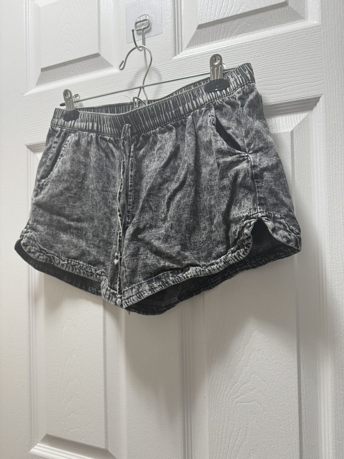 Japanese Brand Saresa Fashion Avant Garde Stone Wash Shorts Rick Owens Size US 30 / EU 46 - 4 Thumbnail