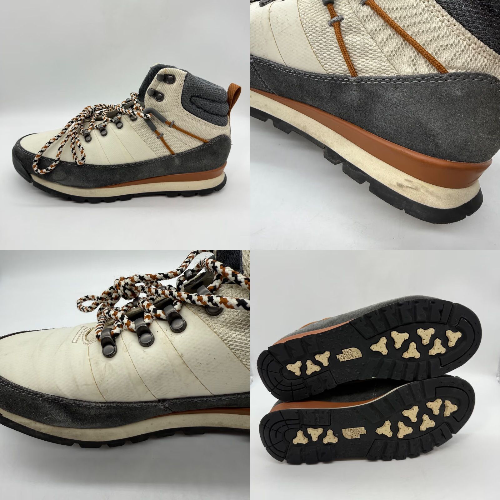 The North Face Vtg The North Face Back to Berkeley Mens Waterproof Hiking Boots Sz 9 Ivory/Gray Size US 9 / EU 42 - 8 Thumbnail