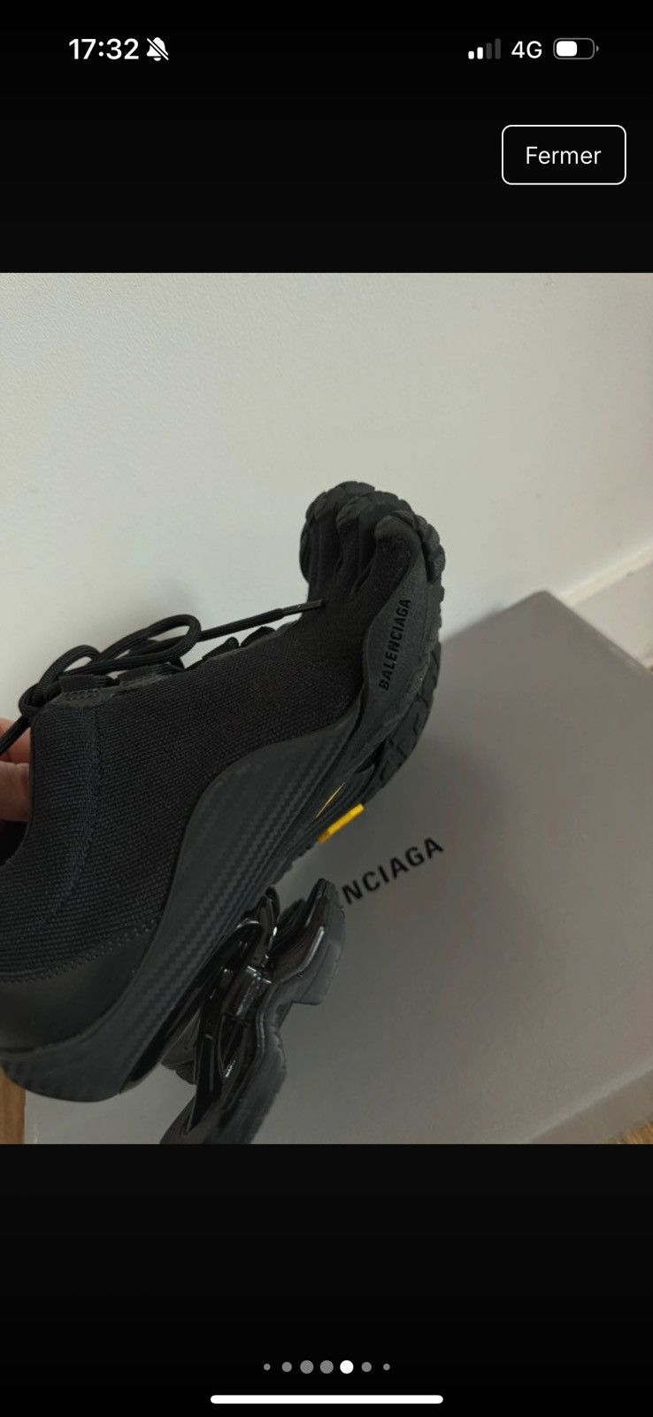 Balenciaga × Vibram Balenciaga X Vibram Five Toes Size US 6 / IT 36 - 10 Thumbnail