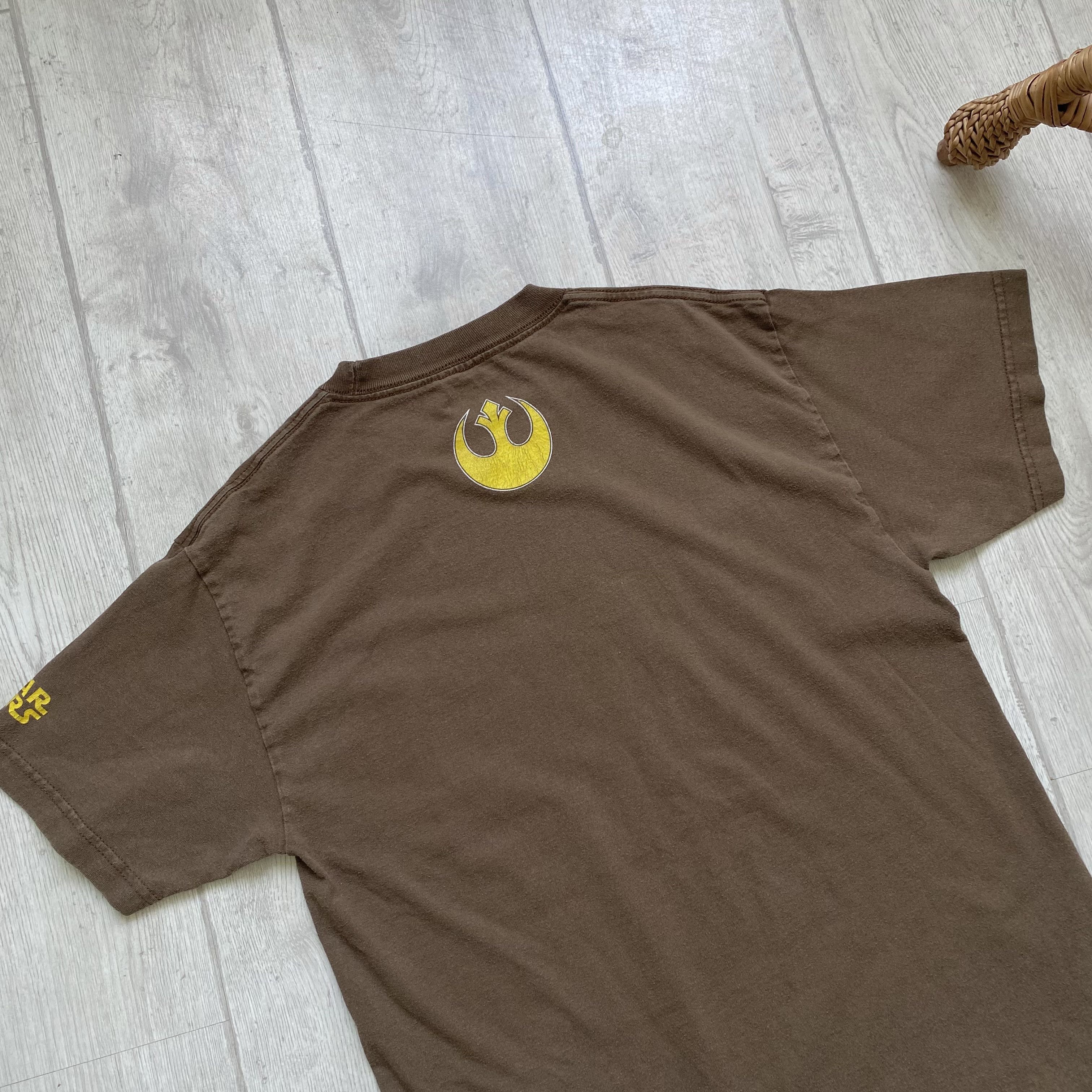Star Wars 🔥Vintage Star Wars Chewbacca Wookie Tee Distressed Size US M / EU 48-50 / 2 - 8 Thumbnail