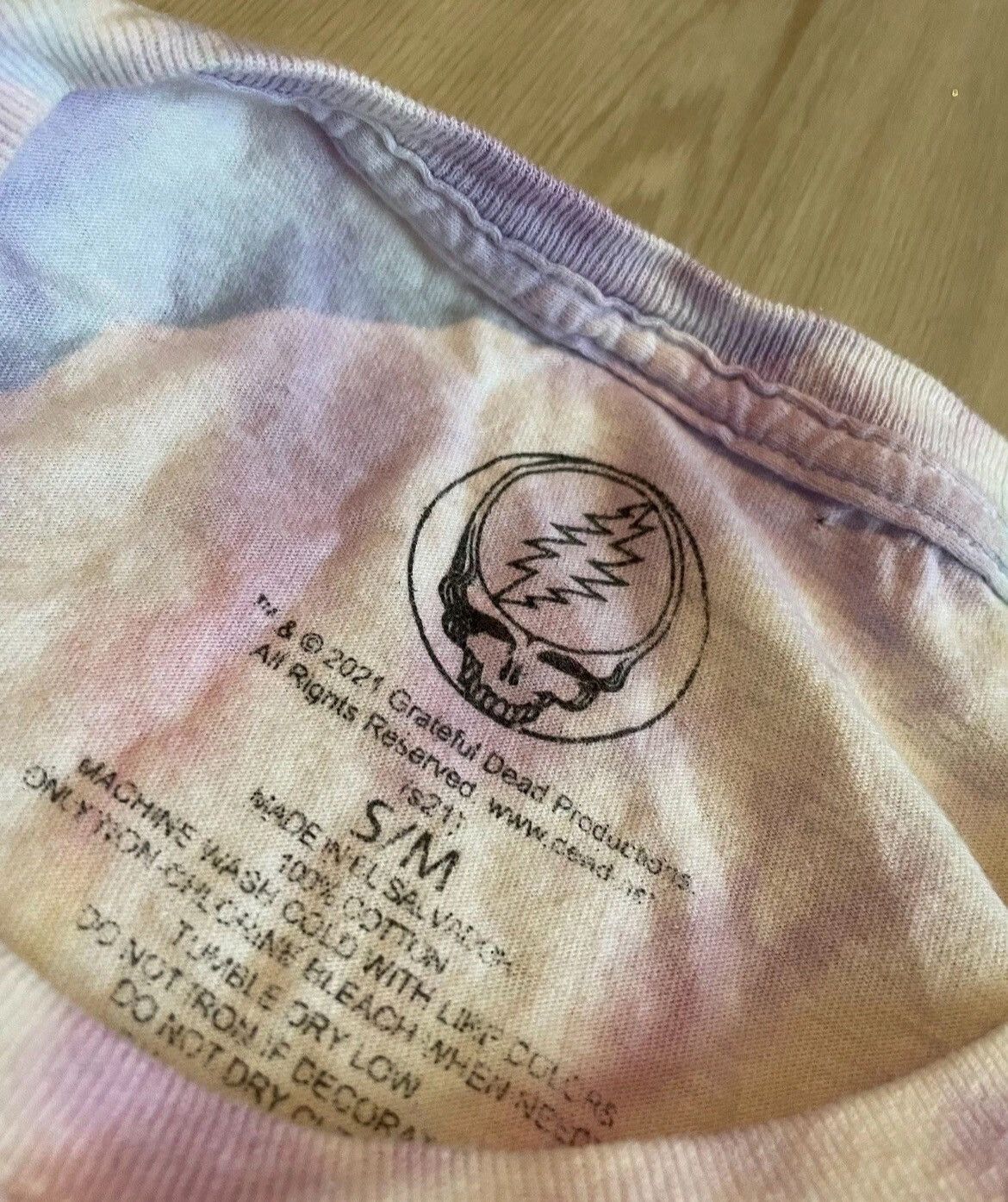 Grateful Dead Official Licensed Grateful Dead Tye-dye Tee Sz S-M Size US M / EU 48-50 / 2 - 3 Thumbnail