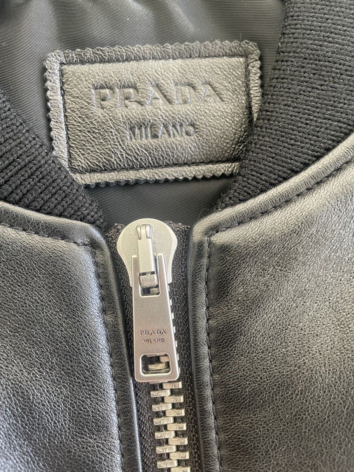 Prada Prada Raf Simons Nappa Leather Jacket Size US M / EU 48-50 / 2 - 2 Thumbnail