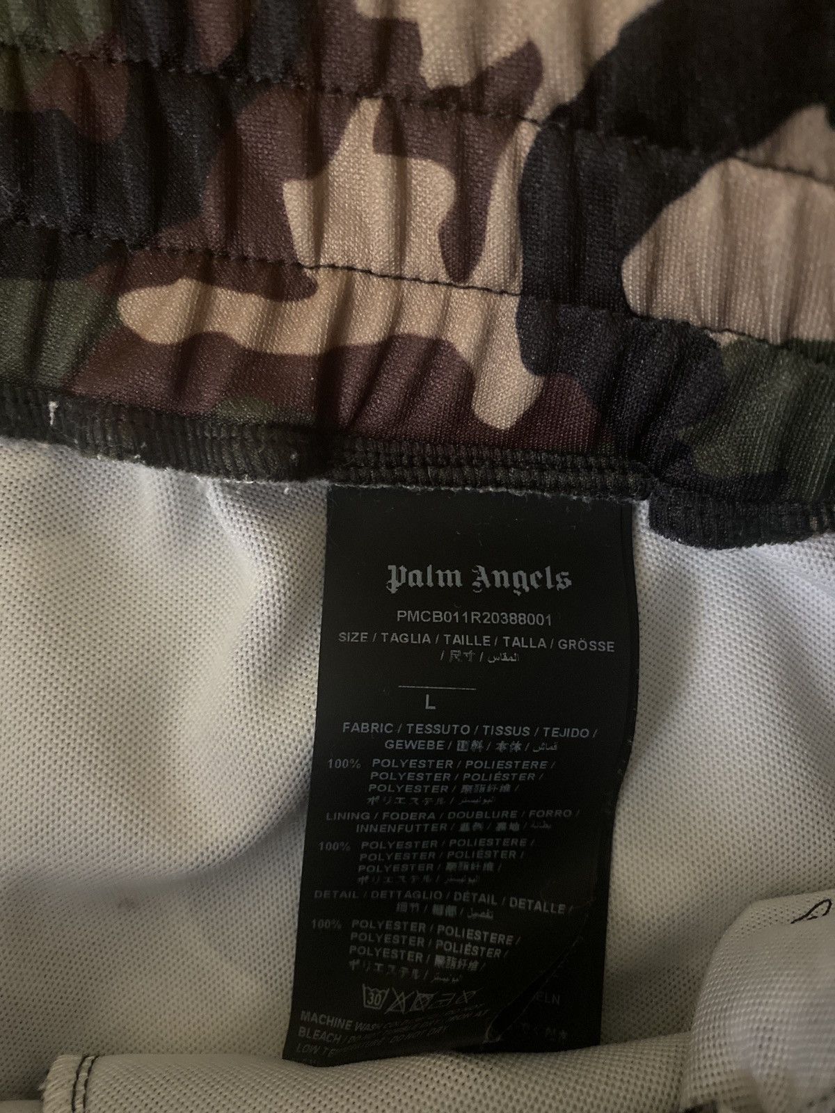 Palm Angels Palm Angels Camo Shorts Size US 34 / EU 50 - 2 Thumbnail