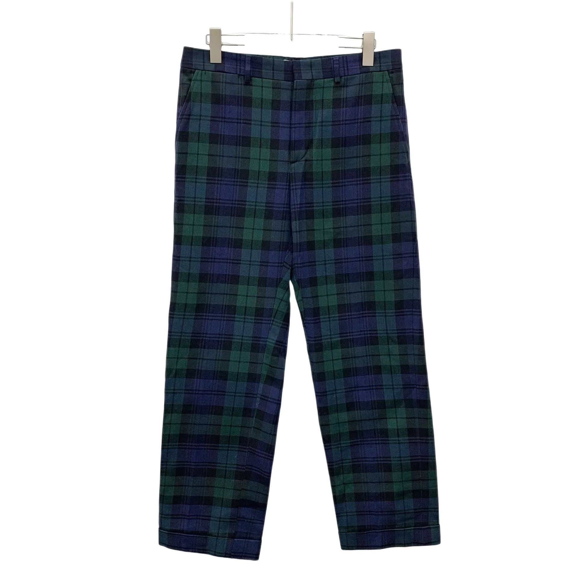 Valentino Valentino Plaid Cotton Wool Trousers 46 Size US 30 / EU 46 - 1 Thumbnail