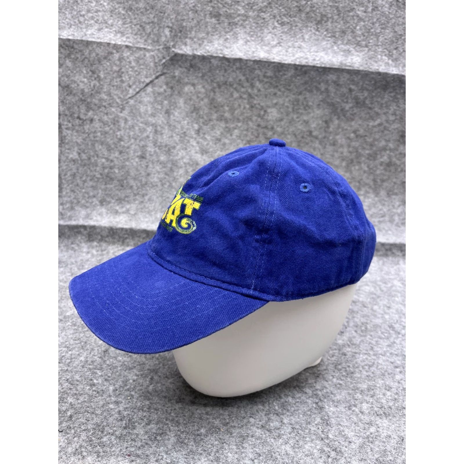 Vintage Headmost GEICO Hat Cap Strap Back Adult One Size Blue Cotton Size ONE SIZE - 4 Thumbnail