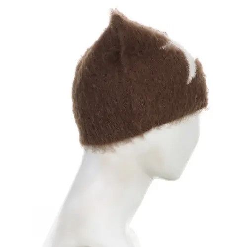 Japanese Brand Kawaii Knitted Star Pattern Cat Ear Beanies Hat Size ONE SIZE - 3 Thumbnail