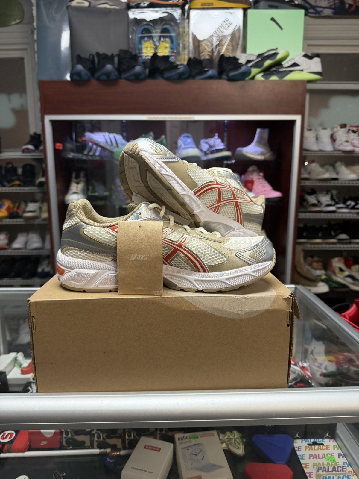 Asics Asics Gel 1130 (white/orange) Size US 8.5 / EU 41-42 - 2 Thumbnail