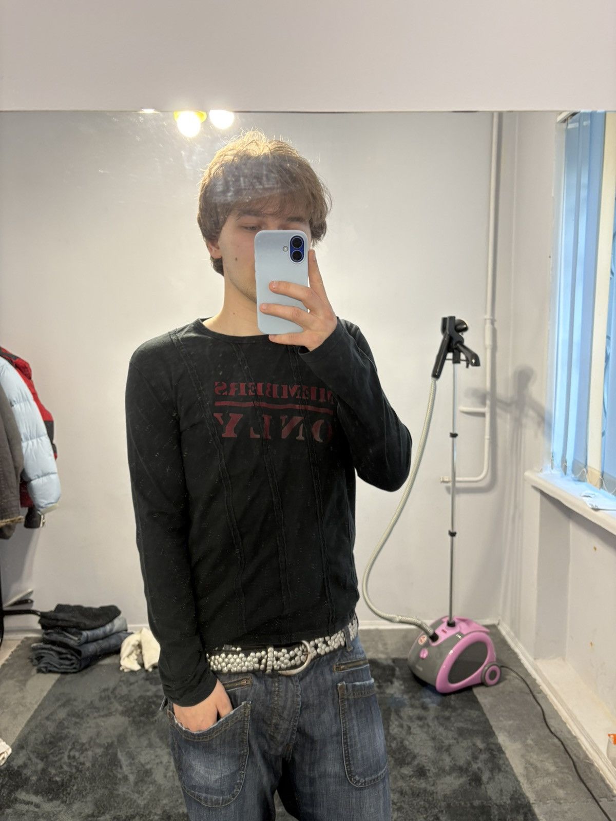 Hysteric Glamour Japan Abstract Hysteric Vibe Rock Y2K Longsleeve Tee Size US M / EU 48-50 / 2 - 2 Thumbnail