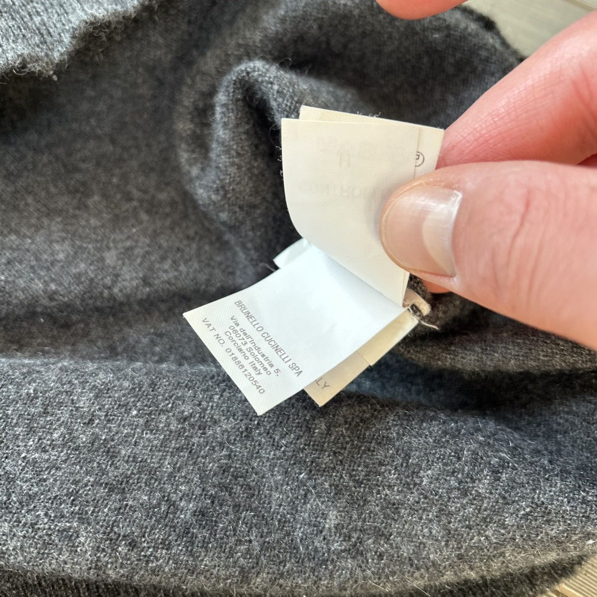 Brunello Cucinelli Brunello Cucinelli 100% CASHMERE Sweater Dress Size S / US 4 / IT 40 - 14 Thumbnail