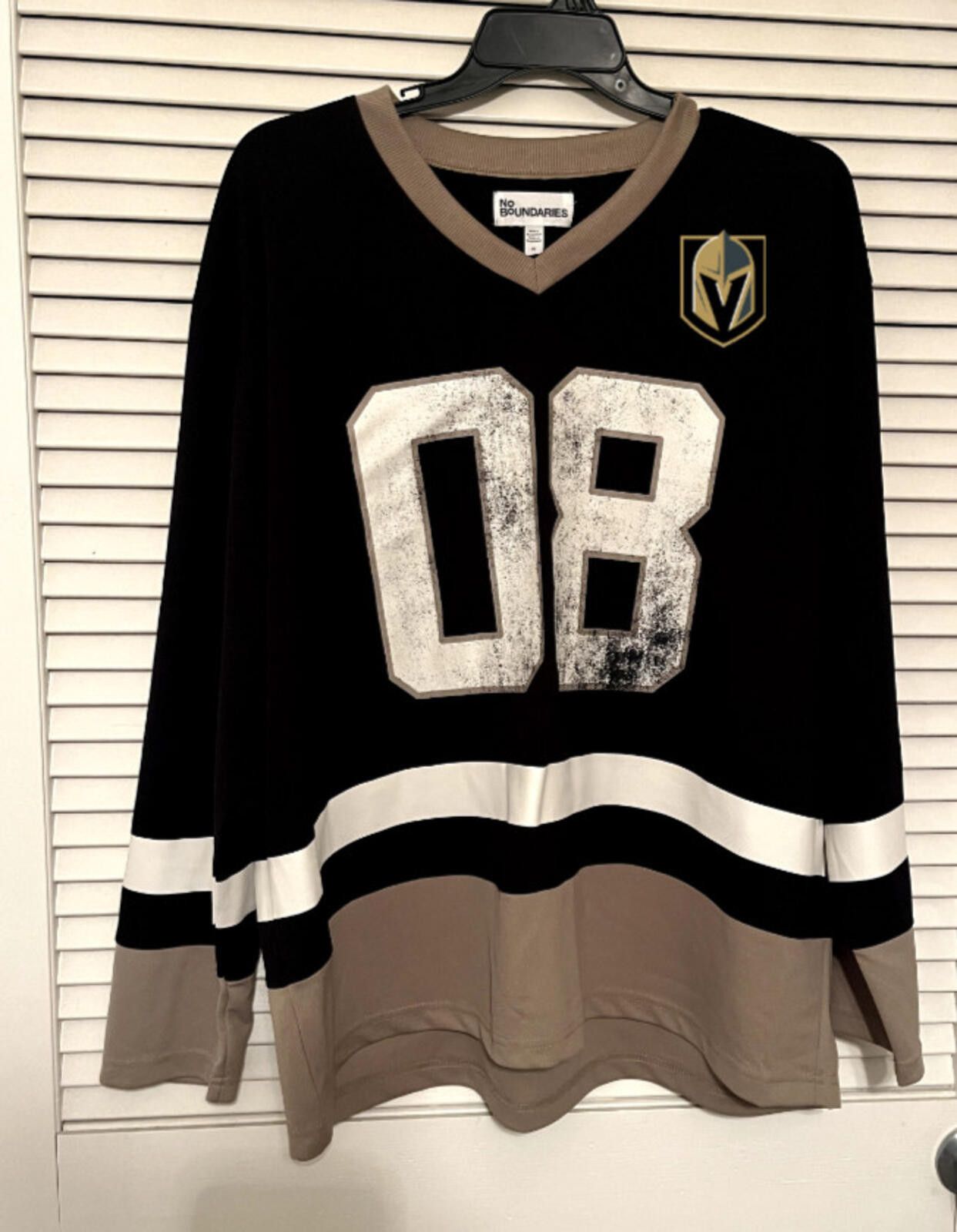 Other Las Vegas Golden Knights Hockey Shirt Men's XL Black Size ONE SIZE - 1 Thumbnail