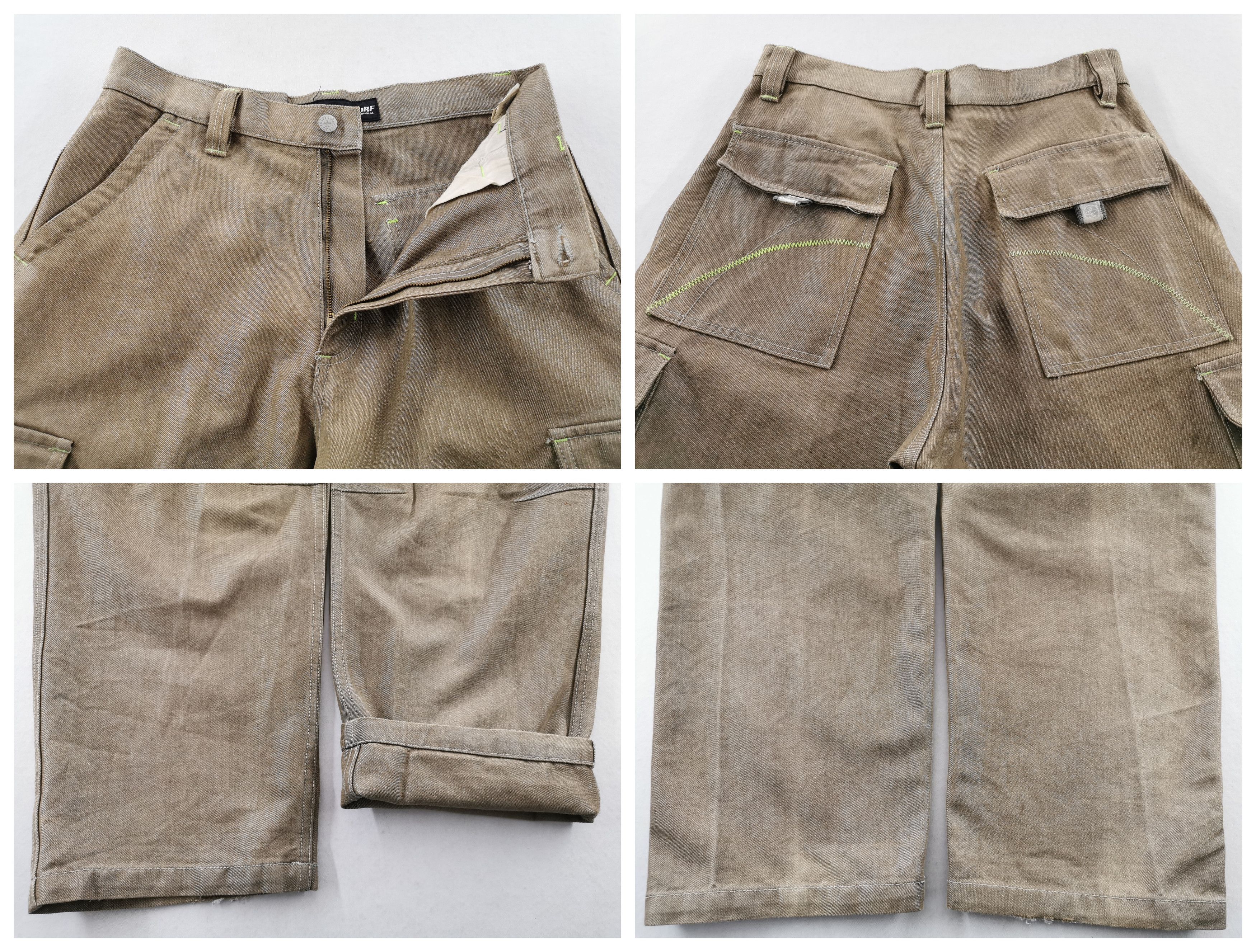 Vintage Vintage PJ's Surf Denim Cargo Size L Waist 33 Size US 33 - 7 Thumbnail