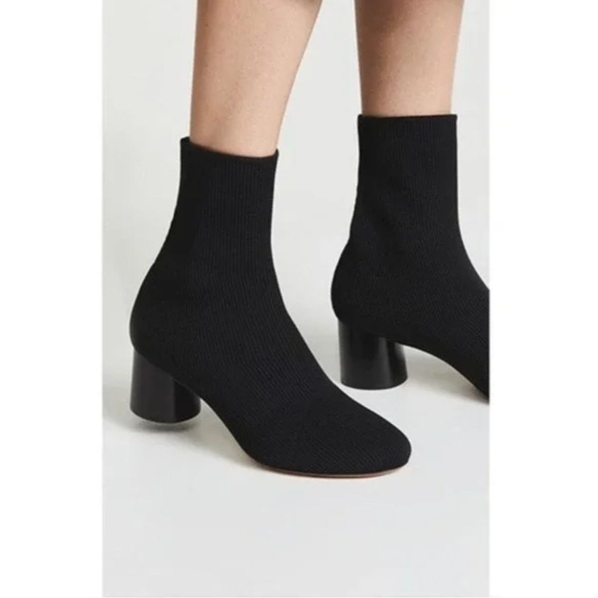 image of Vince Tasha Sock Boots in Black, Women's (Size 6)