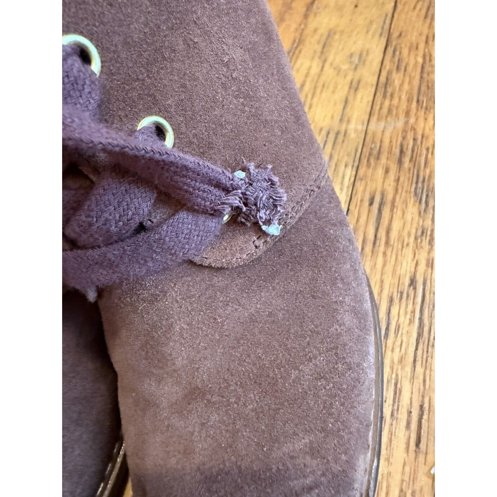 Kate Spade Kate Spade NY Saundra Honey Brown Suede Wedge Boot Size 7.5 Size US 7.5 / IT 37.5 - 4 Thumbnail