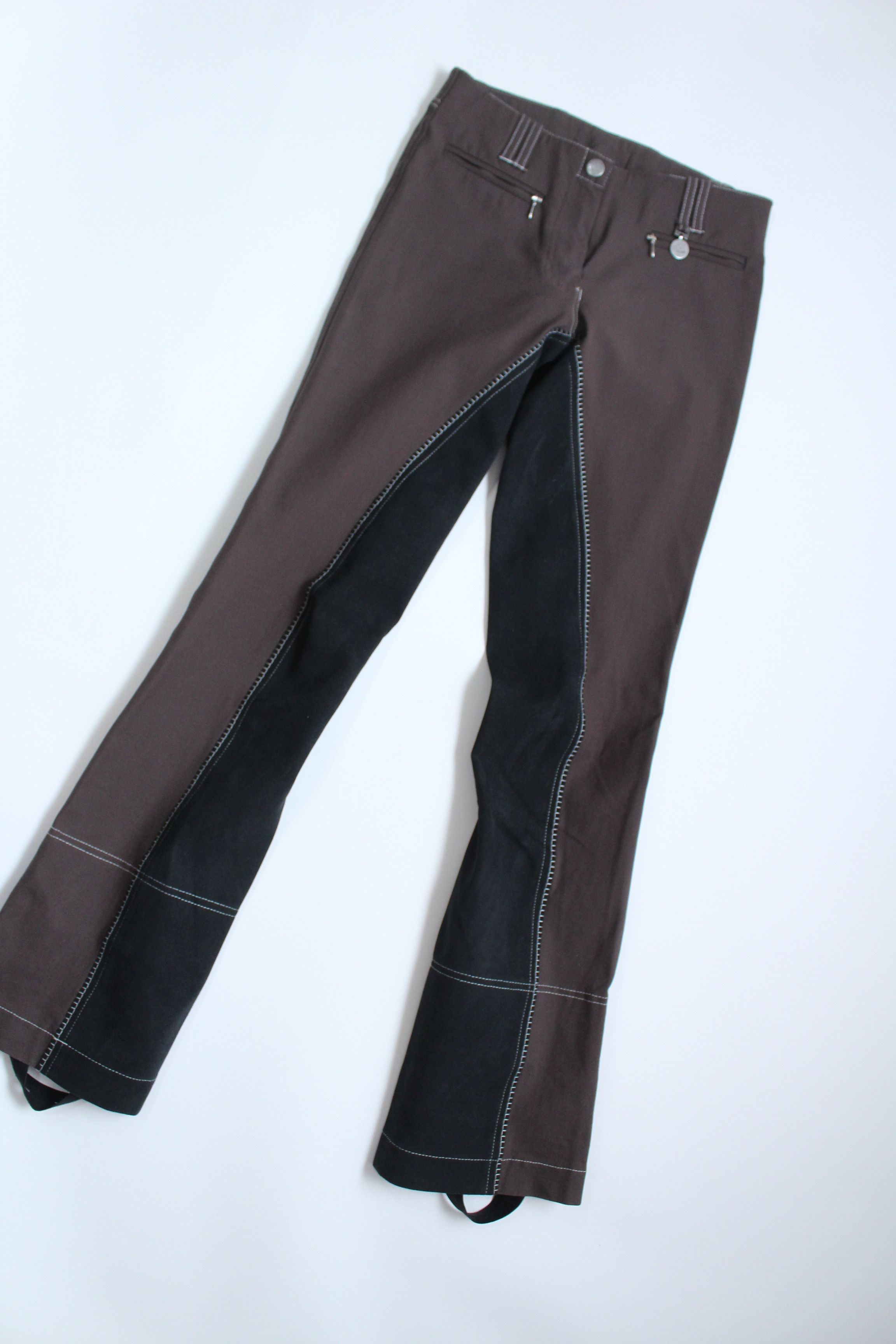 Felix Buehler Equestrian Pants Leather Suede Womens Size 36